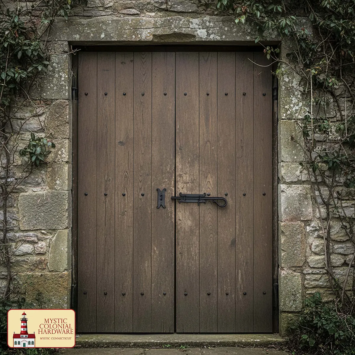 Black Cast Iron Sliding Bolt Latch – Heavy Duty Rustic Flush Surface Bolt for Gates, Barn Doors, Sheds & Cabinets – Primitive Black Iron Door Lock by Mystic Colonial Hardware Black Cast Iron Sliding Bolt Latch – Heavy Duty Rustic Flush Surface Bolt for Gates, Barn Doors, Sheds & Cabinets – Primitive Black Iron Door Lock by Mystic Colonial Hardware - Image 2