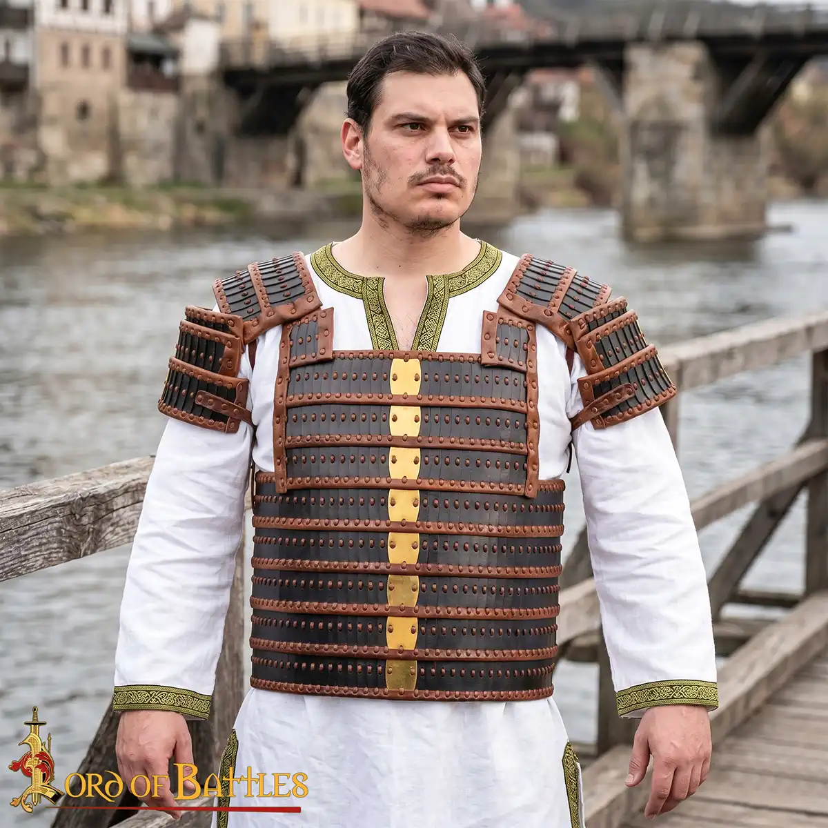 Blackened Lamellar Cuirass 20 Gauge - Image 2