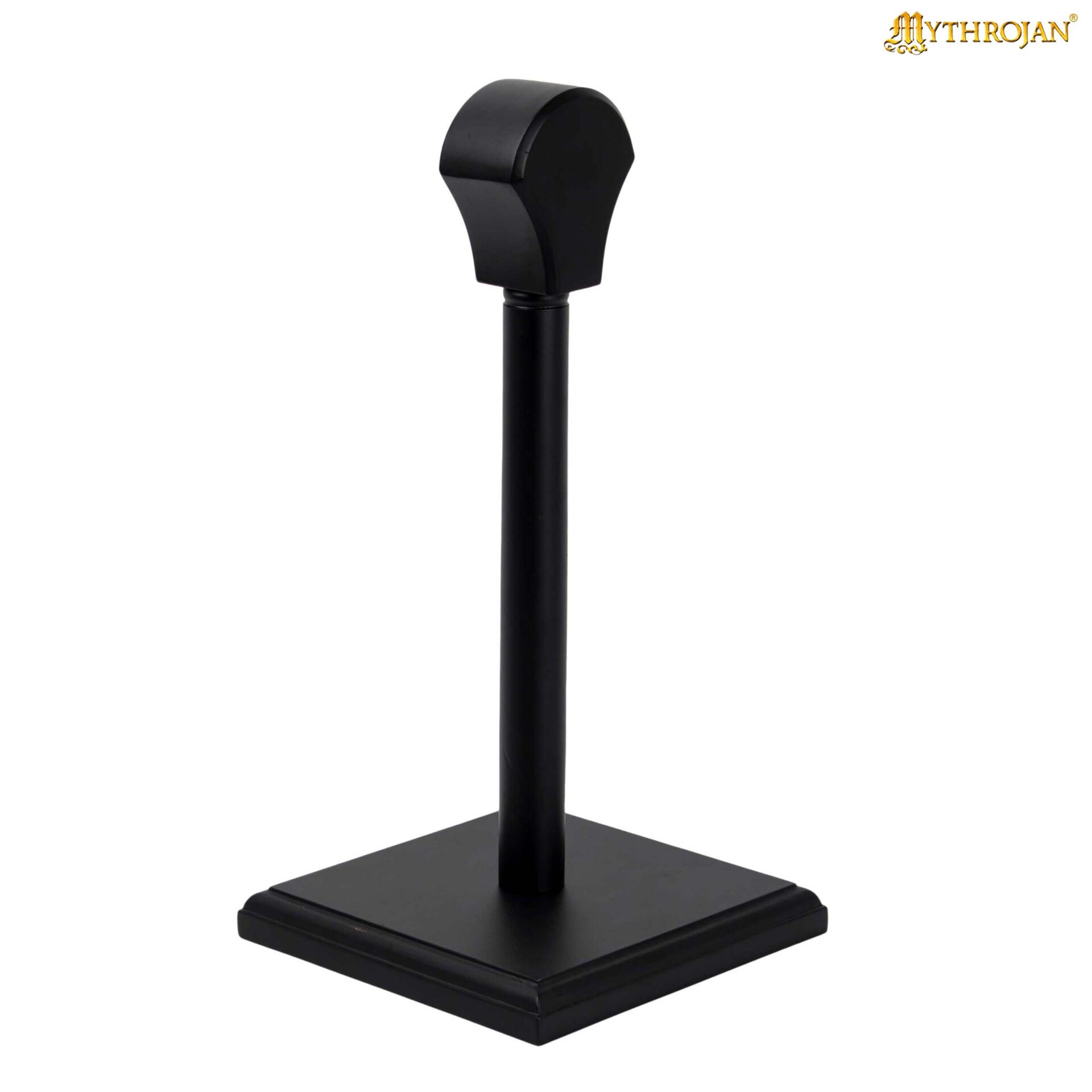 Medieval Wooden Helmet Stand-300107 3 Wooden Helmet Stand