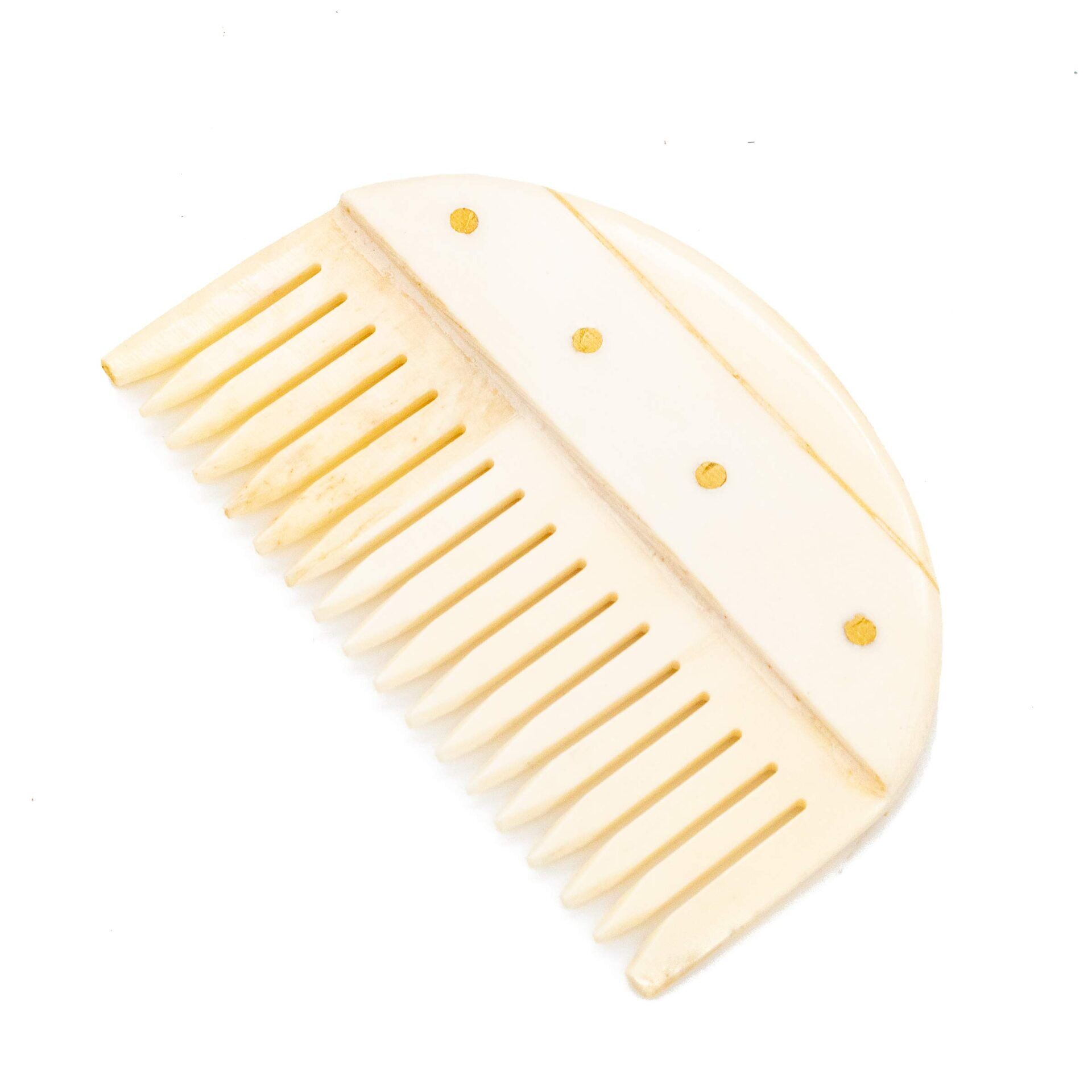 Mythrojan Wide teeth Handmade Germanic Bone Comb Mythrojan Wide teeth Handmade Germanic Bone Comb