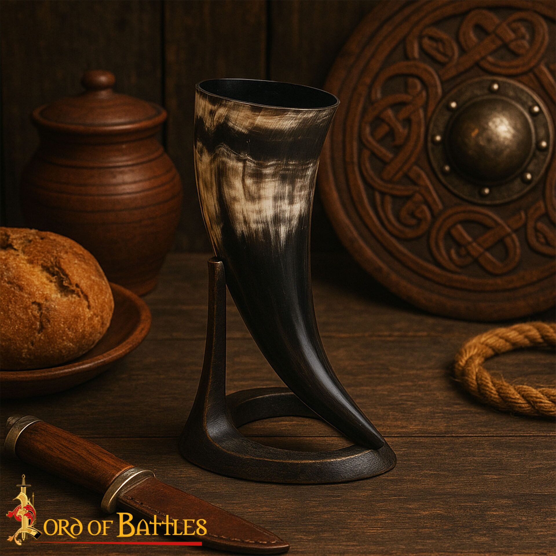 Viking Drinking Horn-26409-150ml 1 Drinking Horn