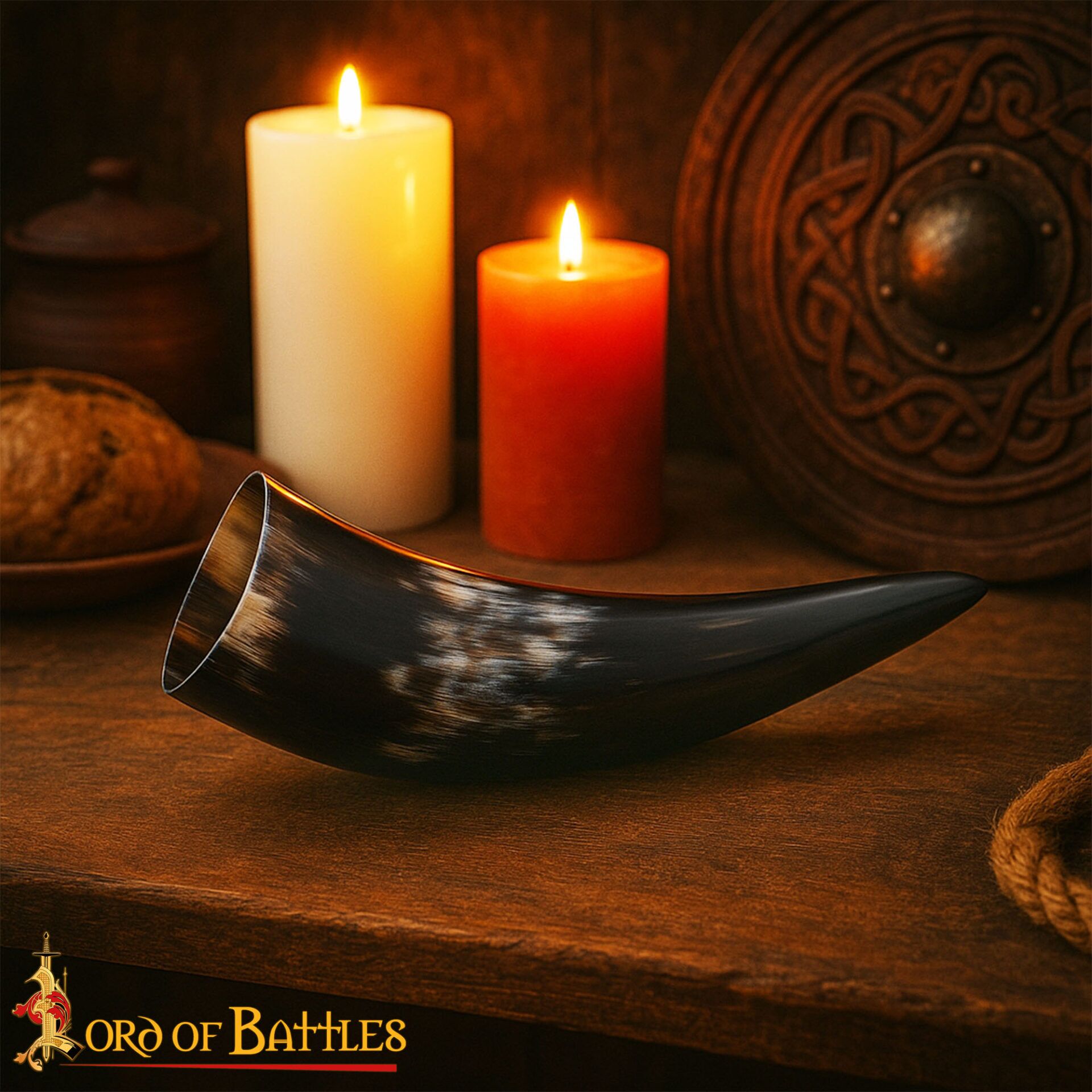 Viking Drinking Horn-26409-150ml 5 Drinking Horn