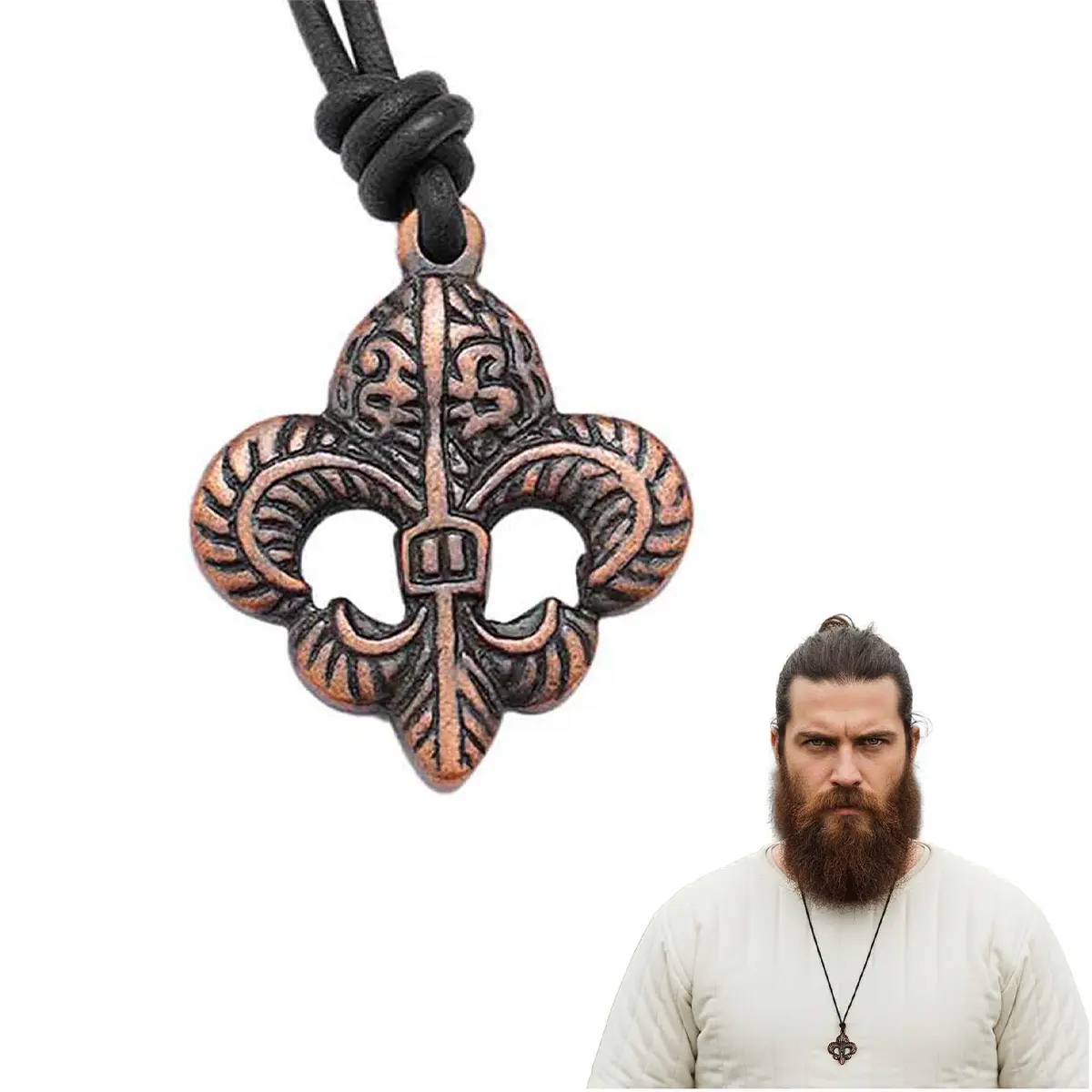 1726-Featured-Ai Fleur-de-Lis Pendant
