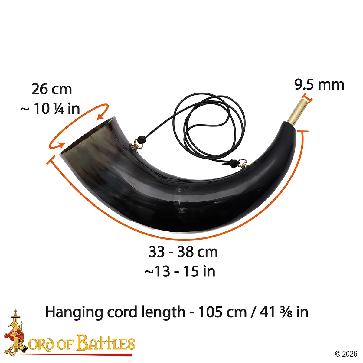 Viking Bugle Horn - Image 3