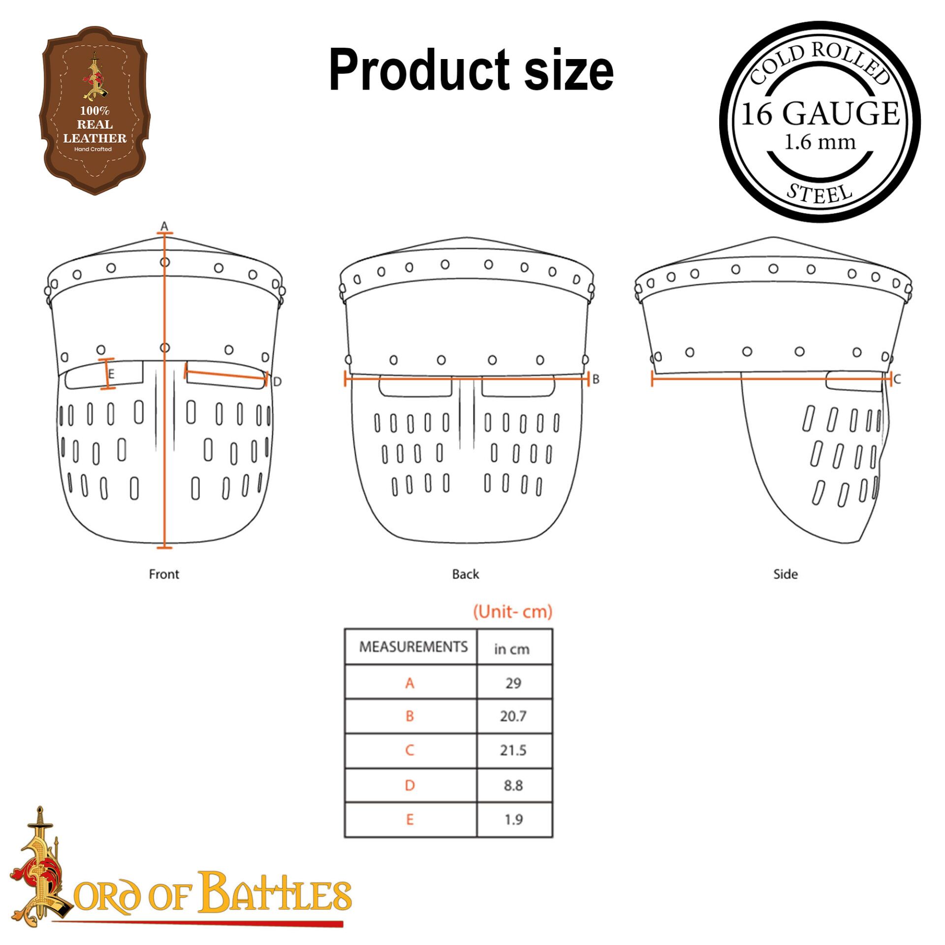 Medieval Helmets-25178P 2 Crusader Knight Helmet