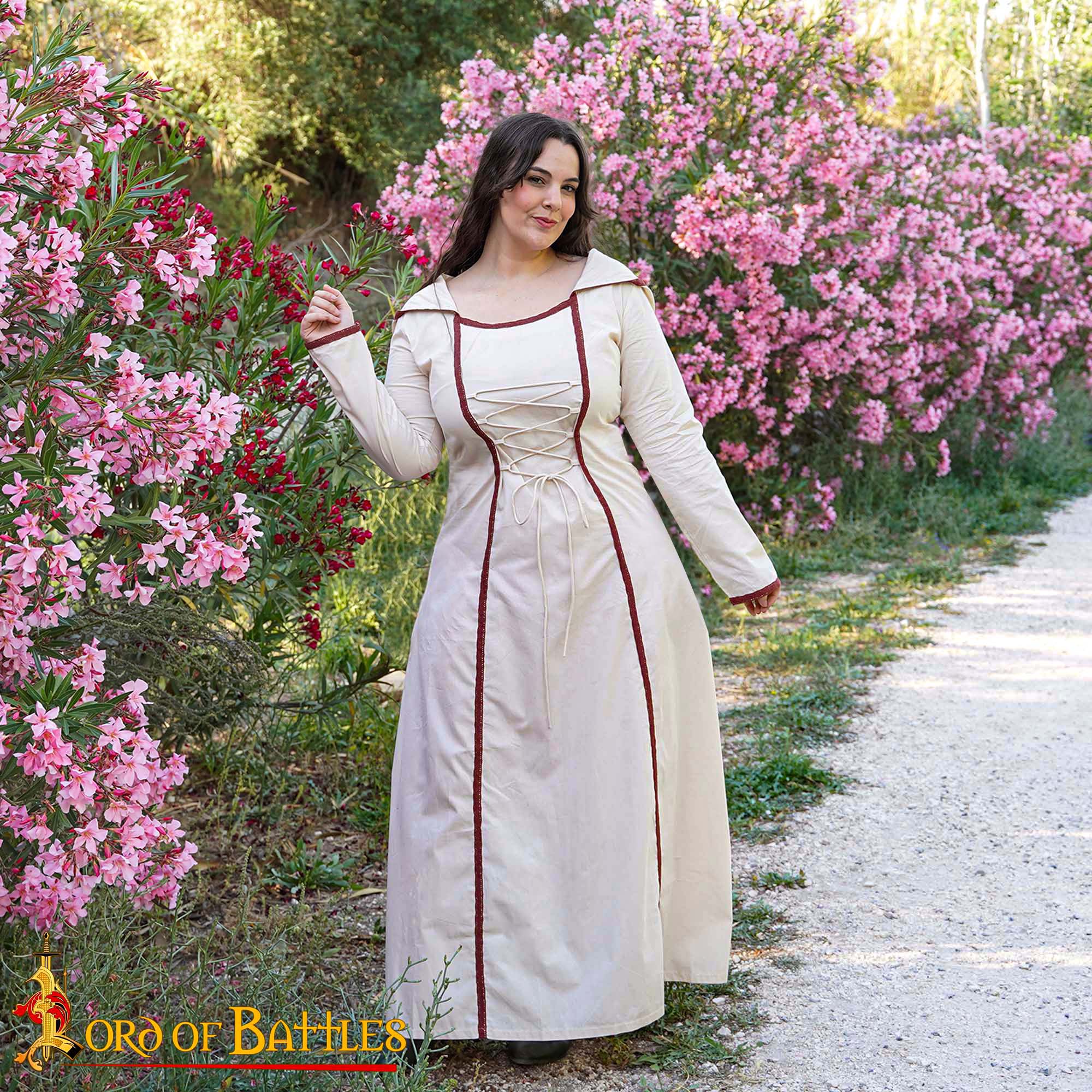Renaissance Dresses-25852E 1 Wandering Sorceress Cotton Dress