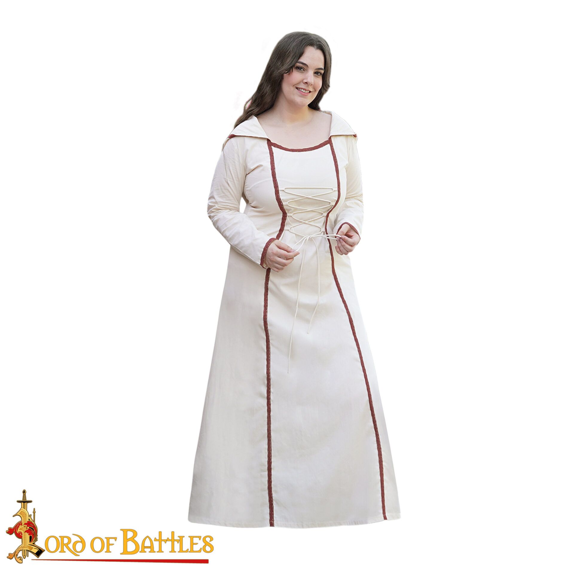 Renaissance Dresses-25852E 3 Wandering Sorceress Cotton Dress