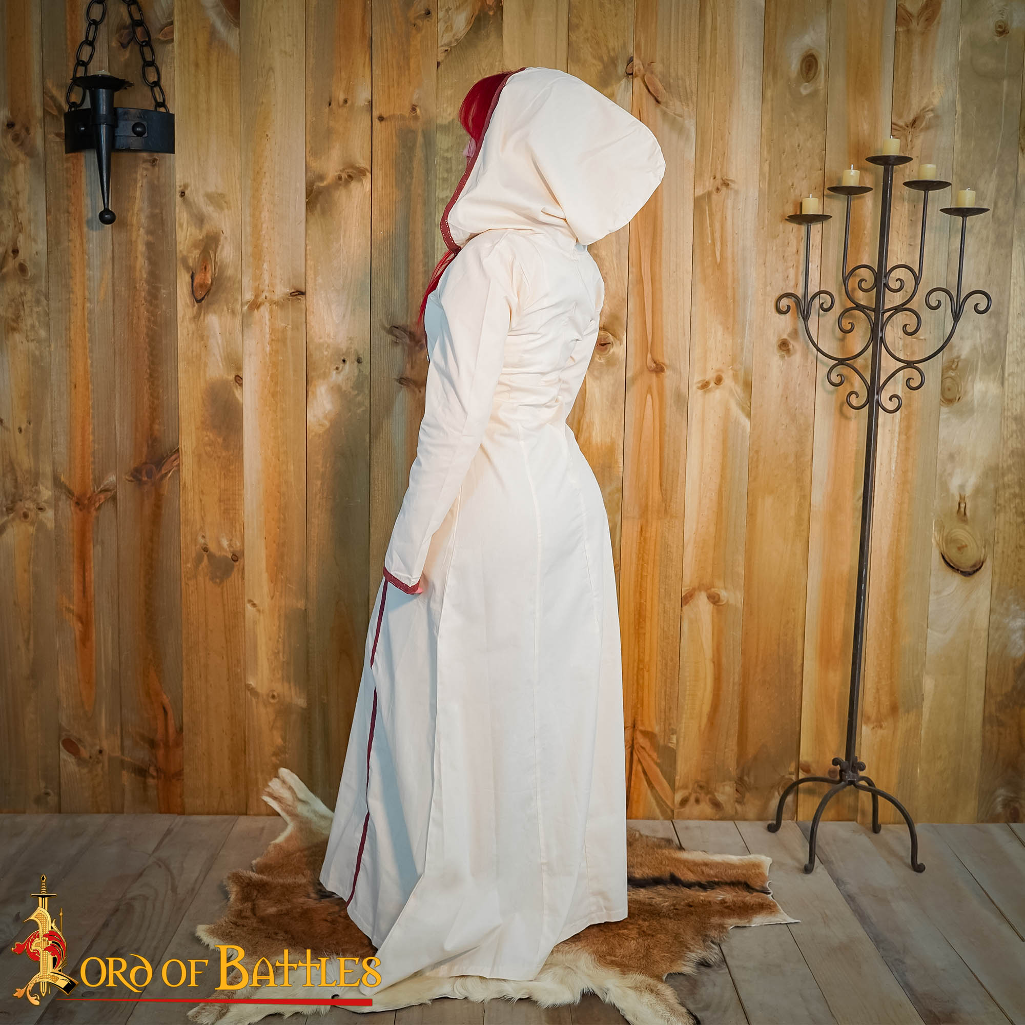 Renaissance Dresses-25852E 5 Wandering Sorceress Cotton Dress