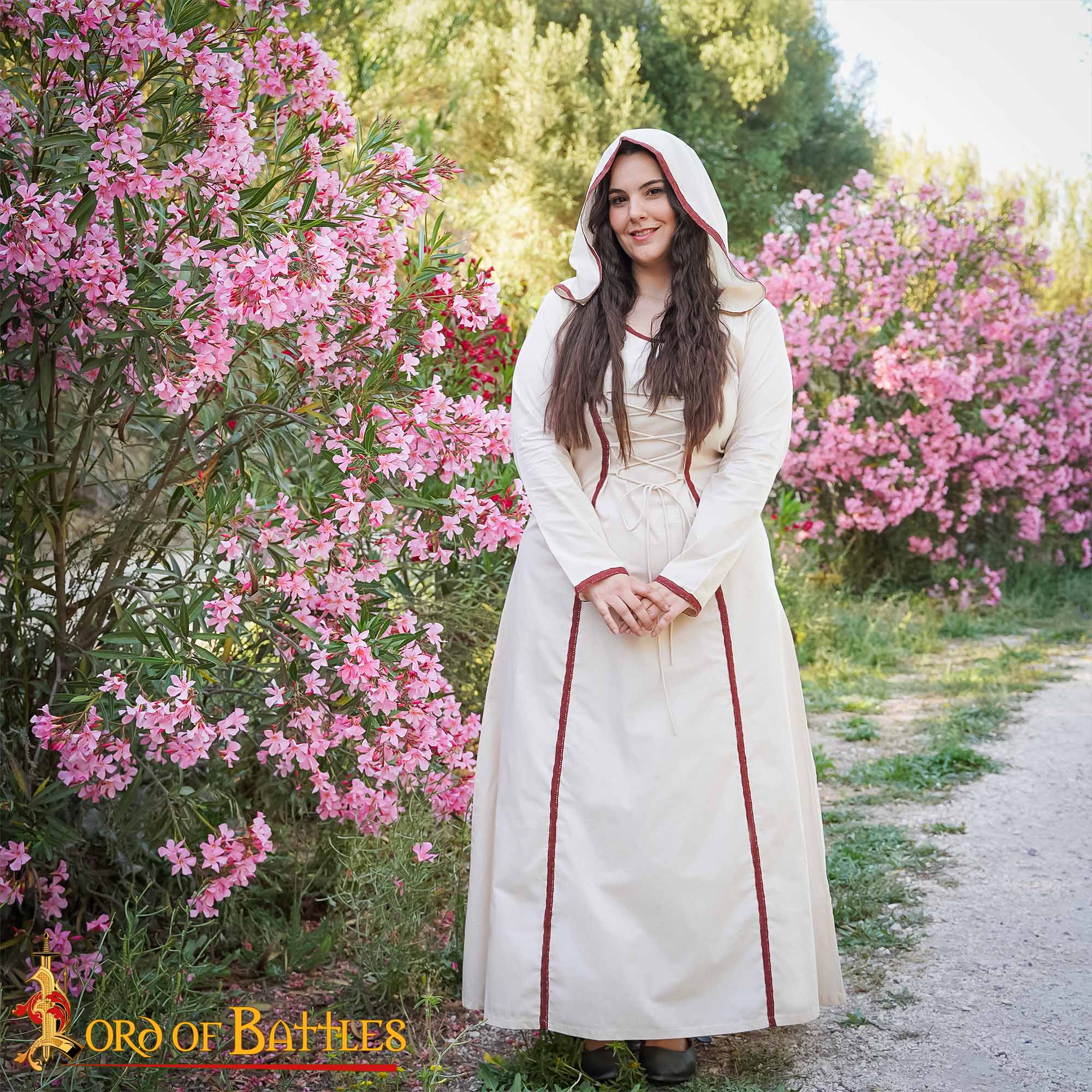 Renaissance Dresses-25852E Wandering Sorceress Cotton Dress