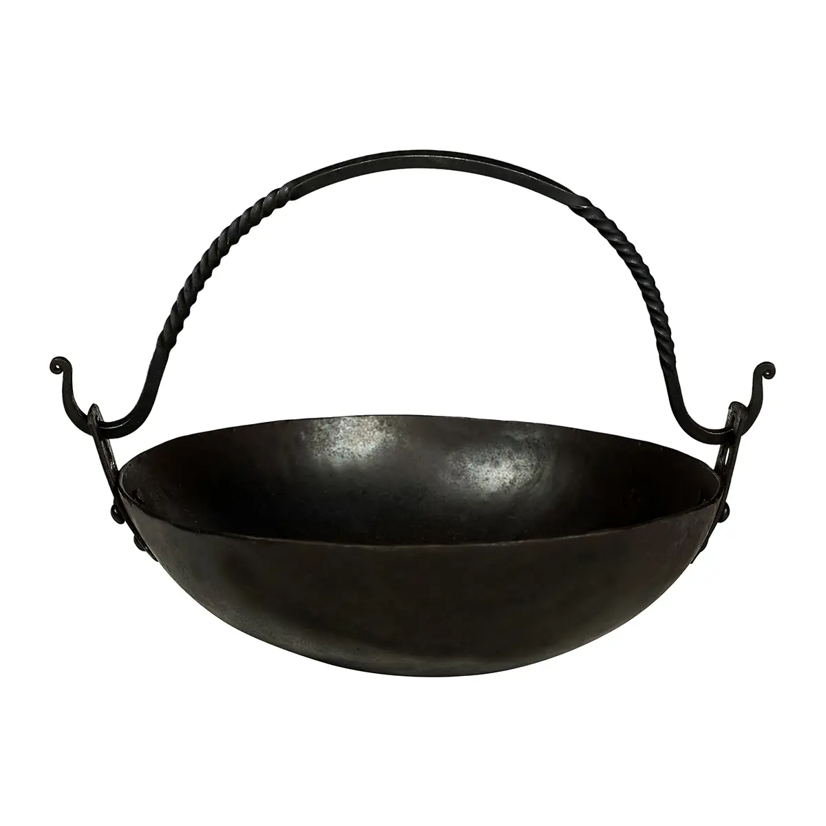 8402 (1) Hand Forged Cauldron