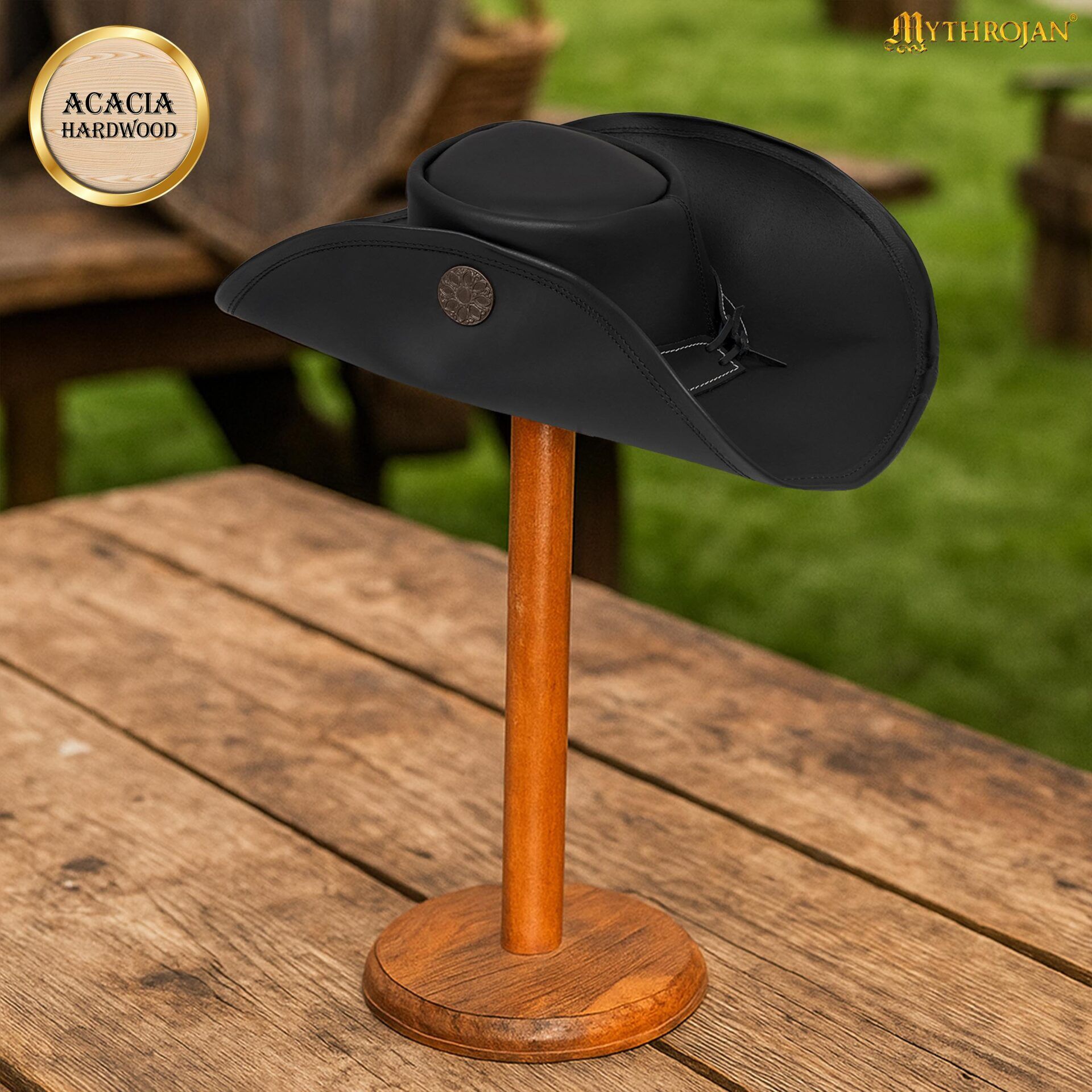 helmet-stand-solid-hardwood-viking- 300762-18 5 Helmet Stand