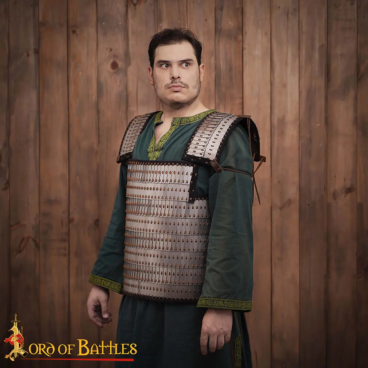 Medieval Lamellar Plate Armor – Riveted Plate Cuirass Medieval Lamellar Plate Armor – Riveted Plate Cuirass - Image 2