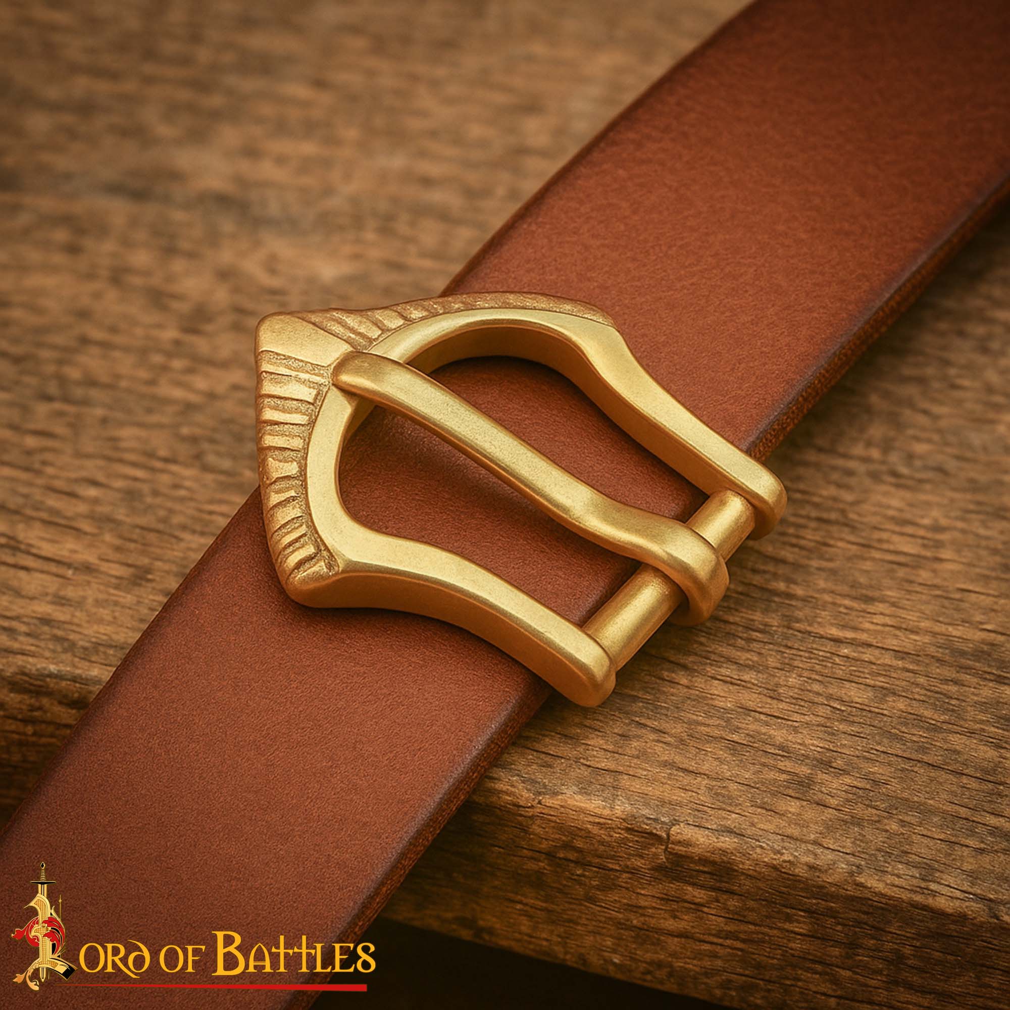 Medieval Ornate Small Pure Brass Belt Buckle-25340-5pcs 1 Brass Belt Buckle