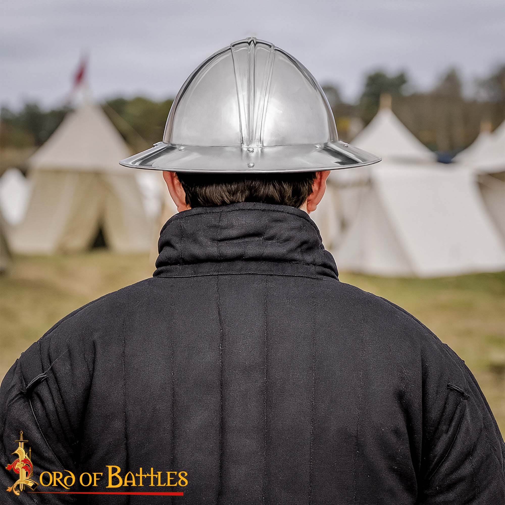 Medieval Steel Infantry Kettle Hat War Hat With Leather Liner-25165 7 Kettle Hat