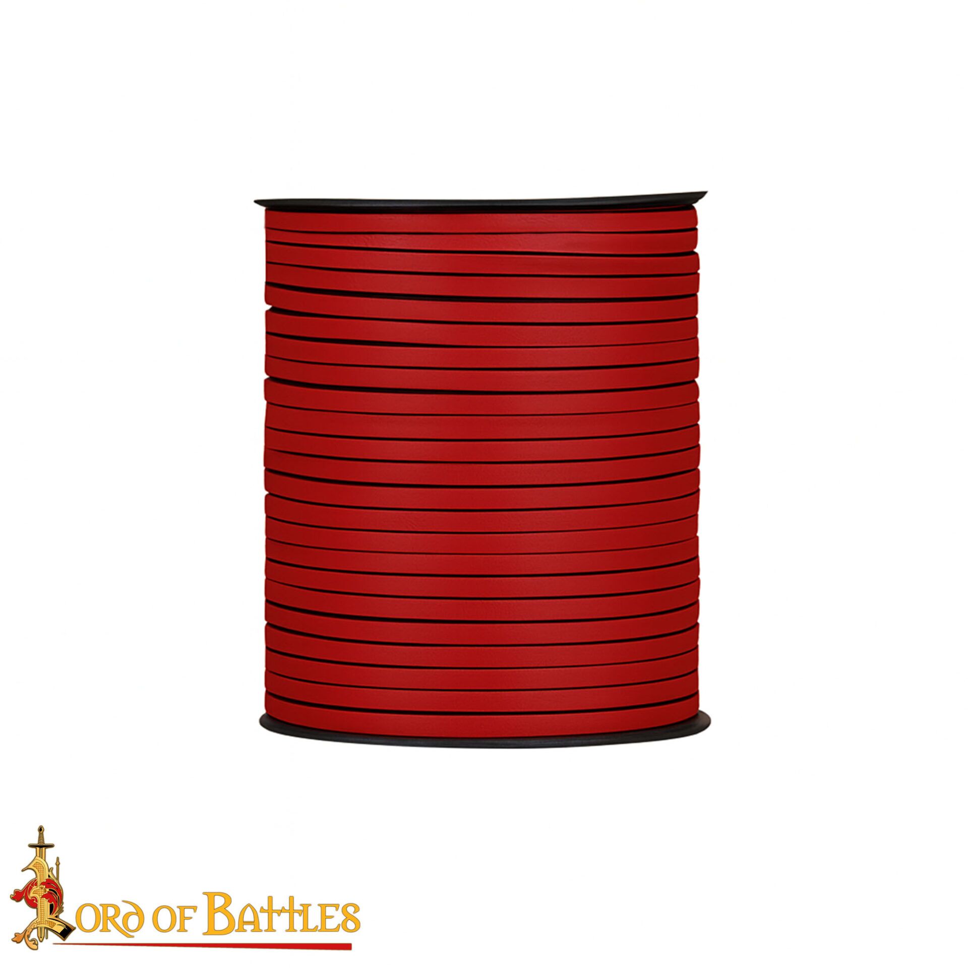 50metres Red Leather String Spool Roll-26170R 3 spool
