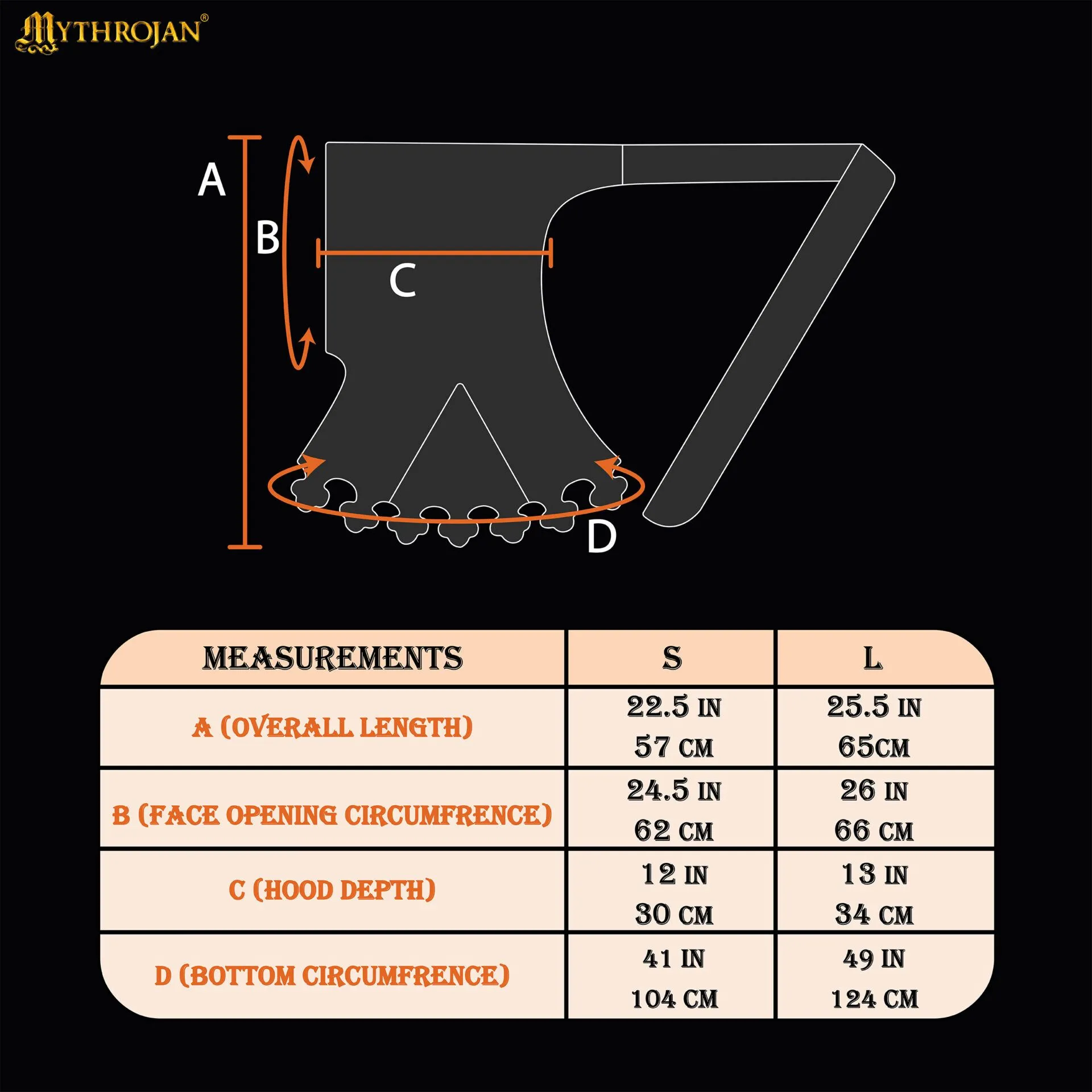 14th Century Wool Hood with Dagged Edge Medieval Liripipe Style-701411G 2 liripipe woolen hood