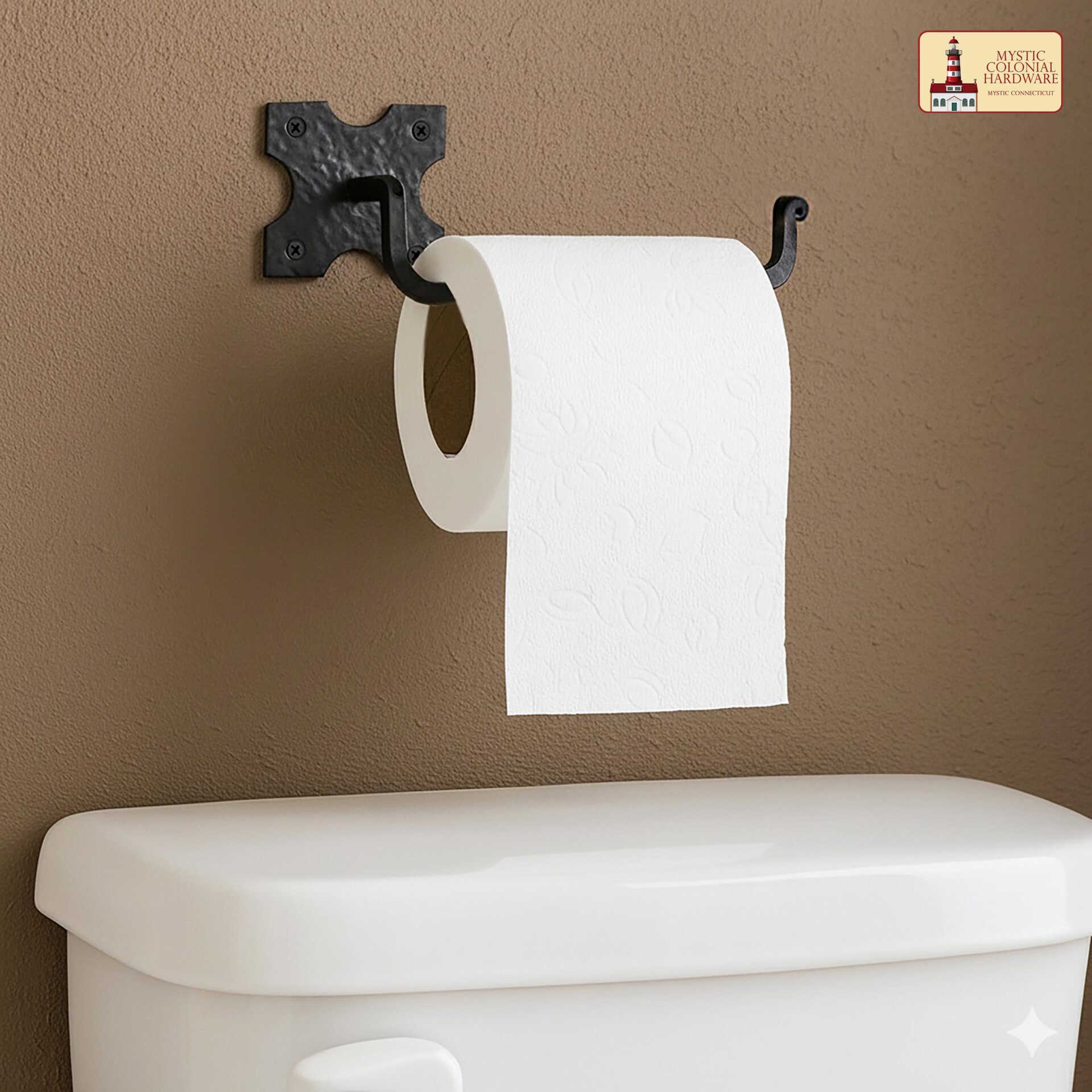 Hand Forged Toilet Tissue Holder-500211 5 Hand Forged Toilet Tissue Holder