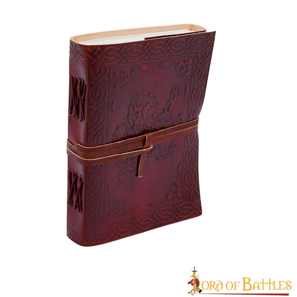Lion Rampant Heraldic Journal Handcrafted Genuine Leather Diary Notes Lion Rampant Heraldic Journal Handcrafted Genuine Leather Diary Notes