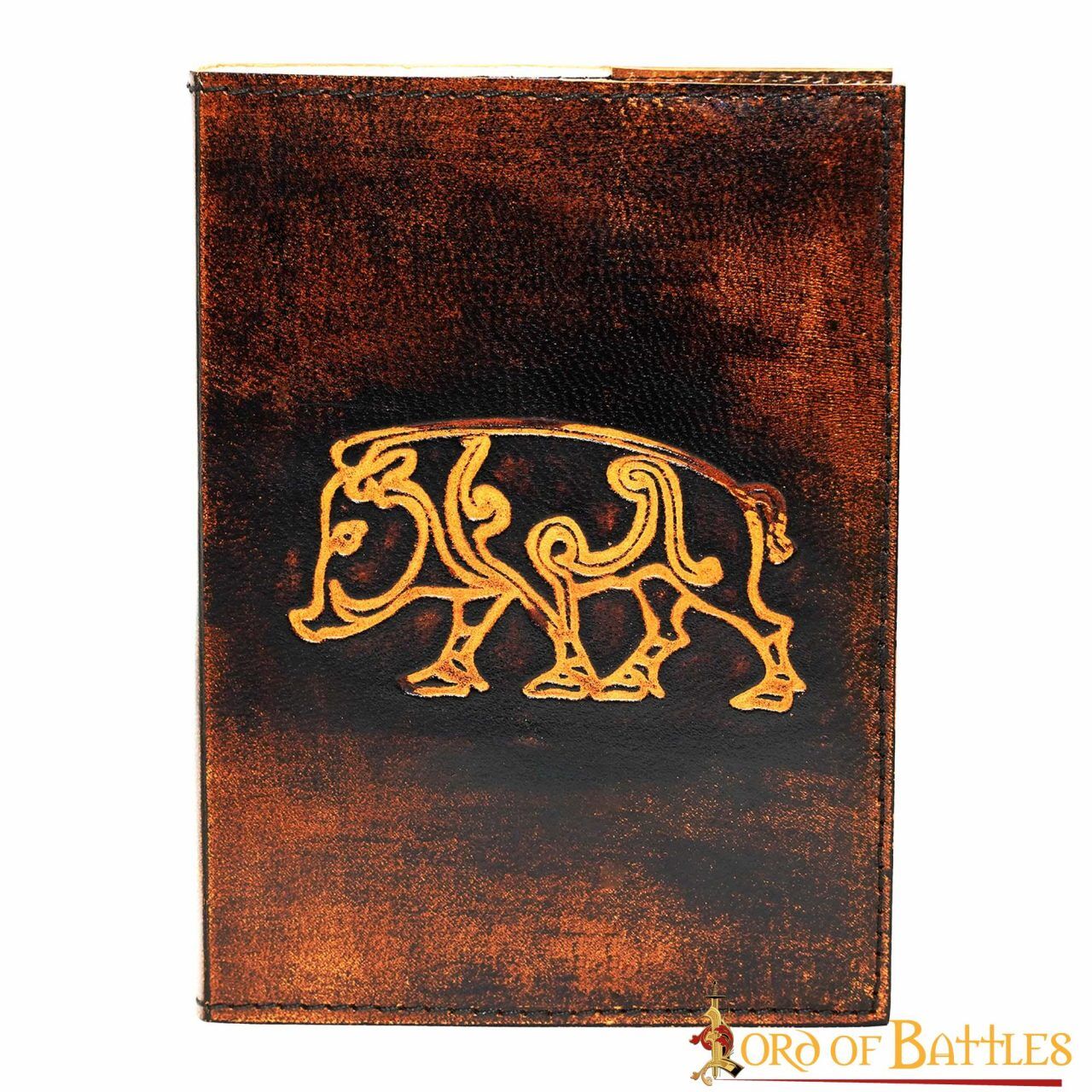 Medieval Journal with Celtic Boar Design Handcrafted Genuine Leather Diary Notes Medieval Journal with Celtic Boar Design Handcrafted Genuine Leather Diary Notes