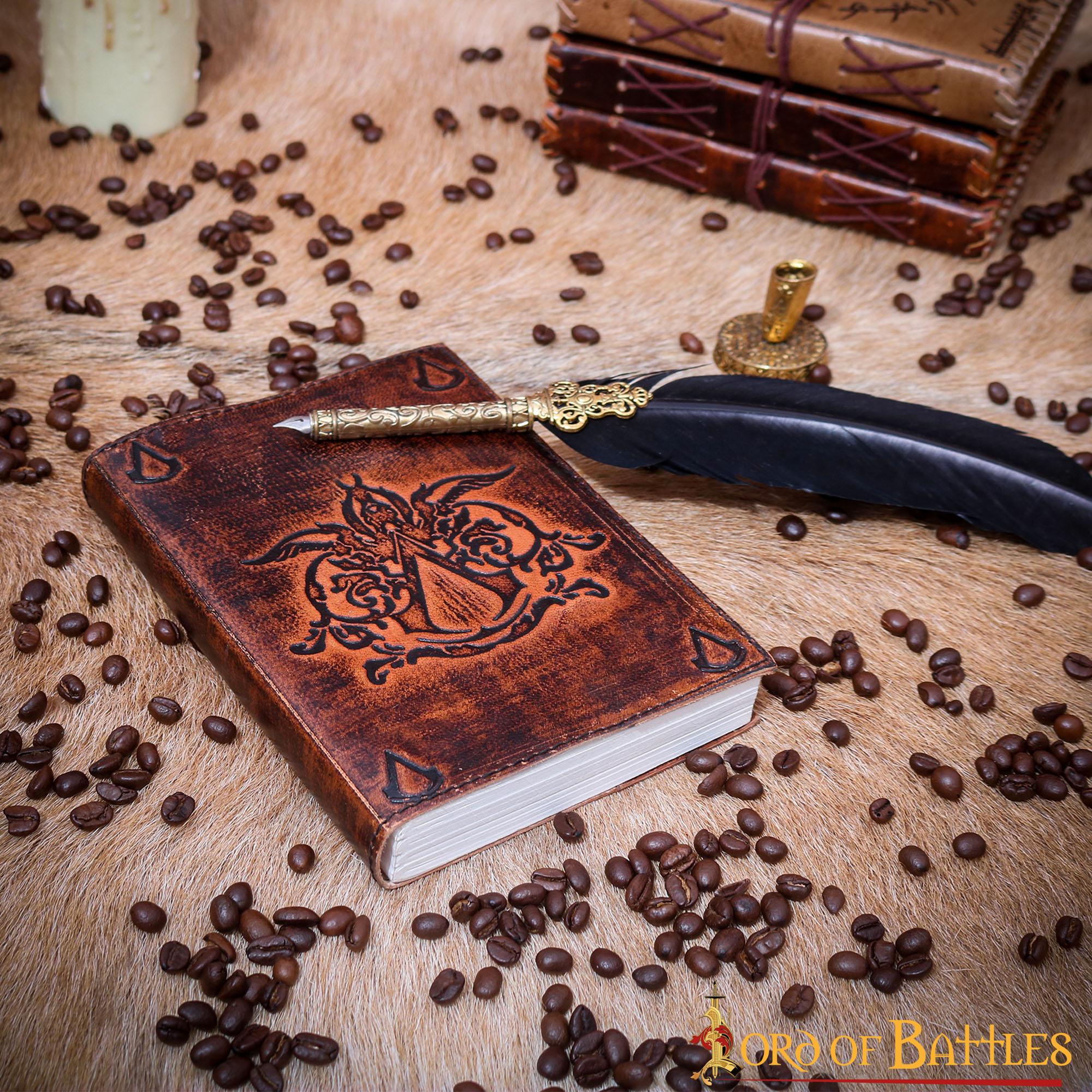 4-28-2 Handcrafted Journal for the Creed of Assassin Real Leather Diary