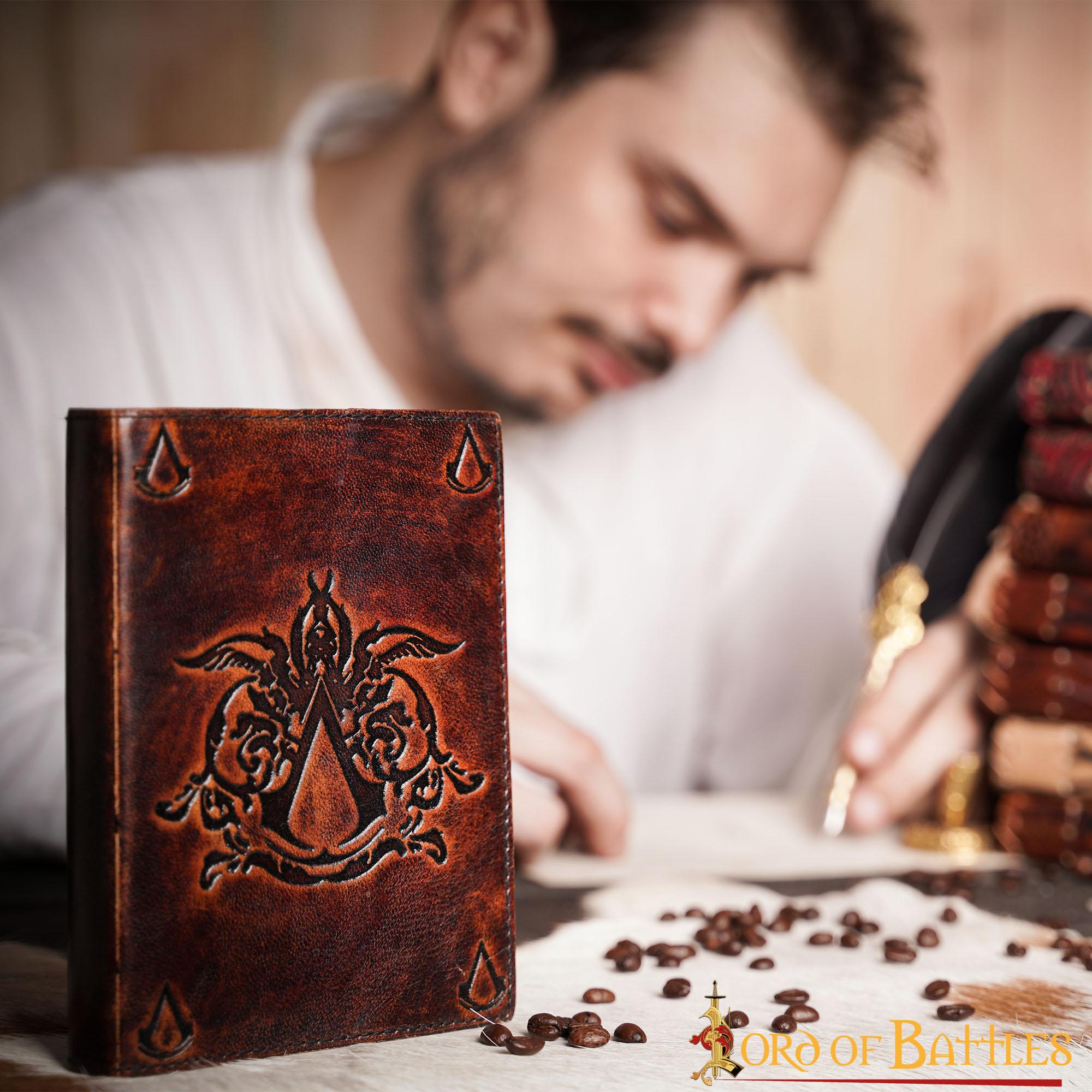 7-30-1 Handcrafted Journal for the Creed of Assassin Real Leather Diary