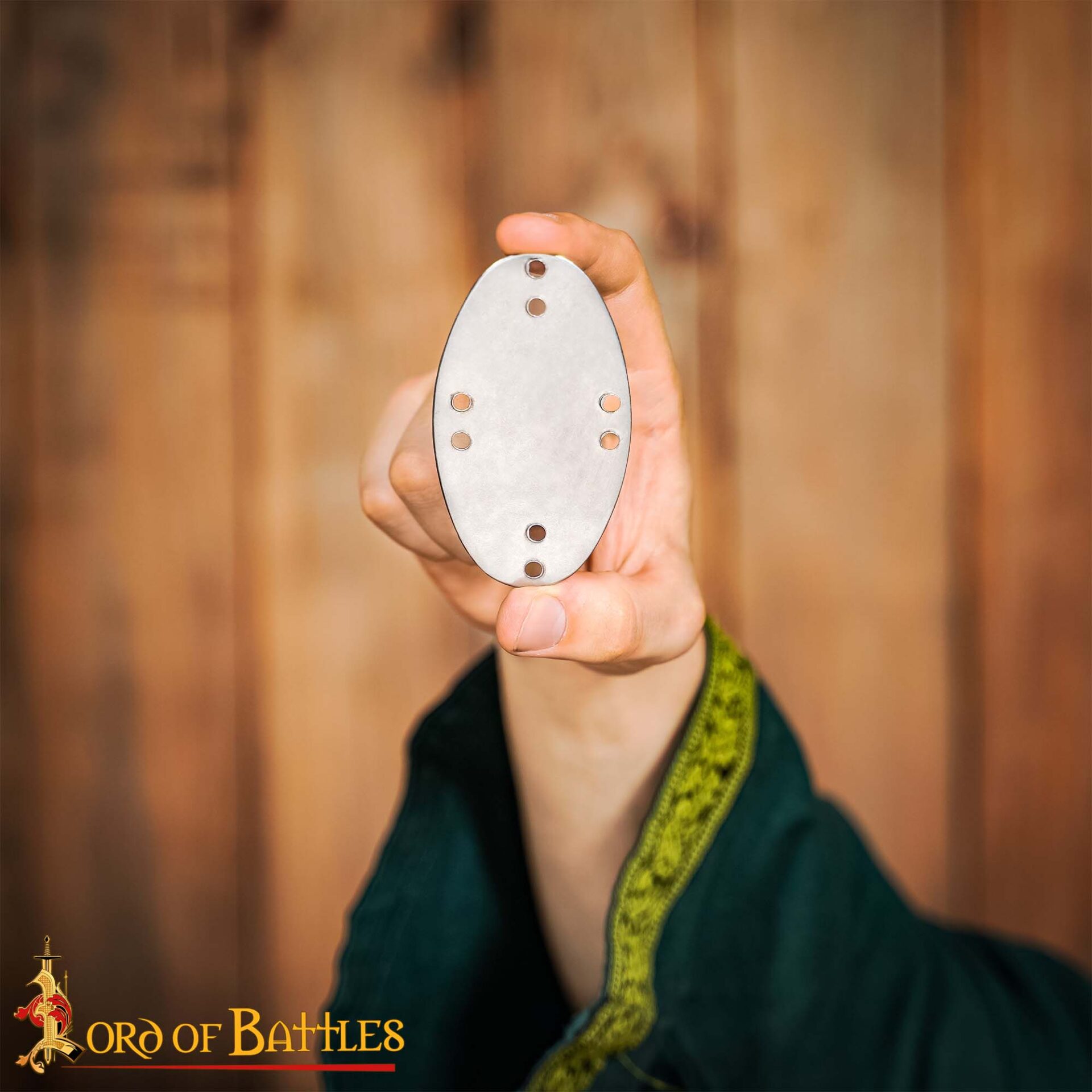 Medieval Loose Scales-9700-100pcs 4 Medieval Viking Visby Lamellar Steel Plates for Plate Armor – Set of 25 Pcs