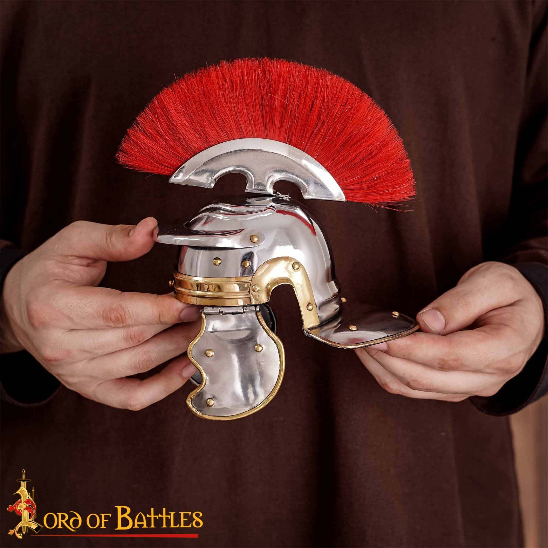 Medieval Mini helmet-3107CH20 1 Roman Centurion Mini Helmet