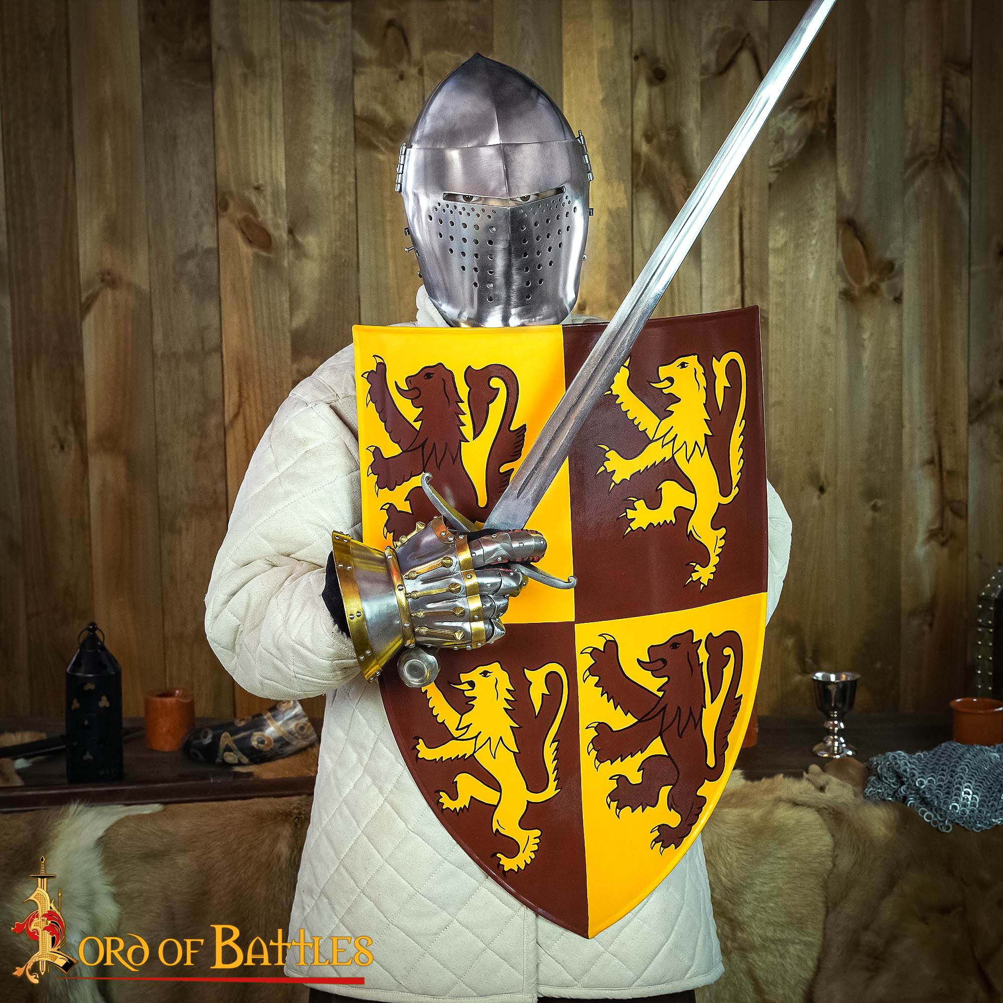 Medieval Shields-25171 1 Decorative Welsh Shield