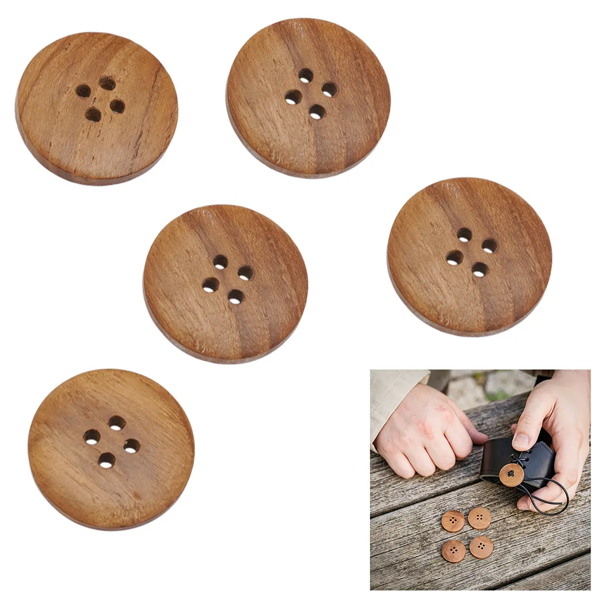 26143-5pcs-Featured-Ai Large Wooden Buttons Set of 5
