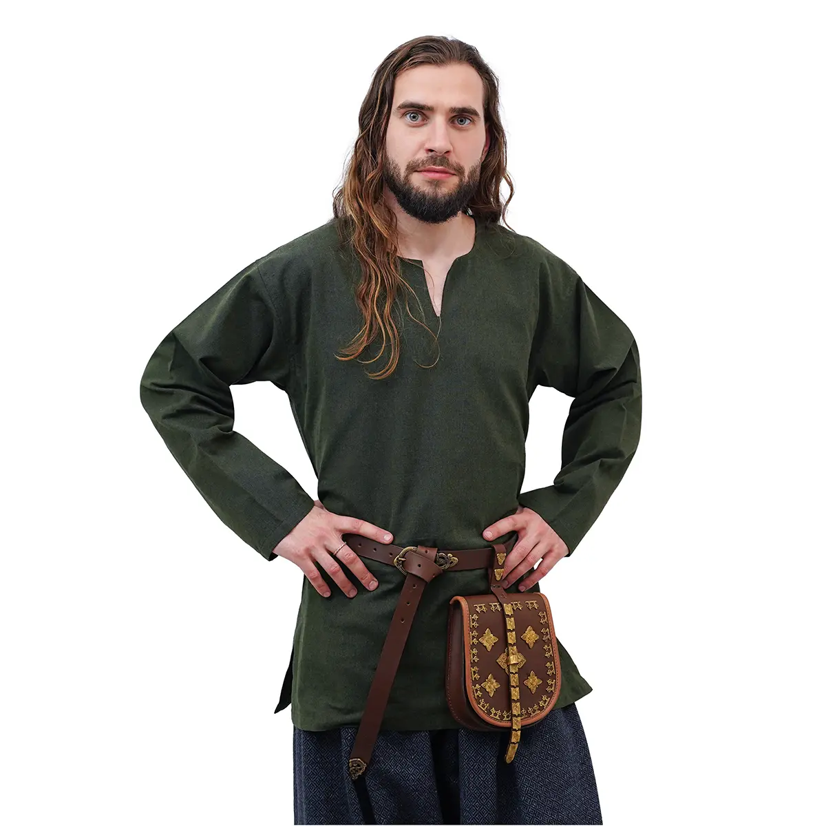 301094GN-Featured Greenwood Sentinel Viking Tunic