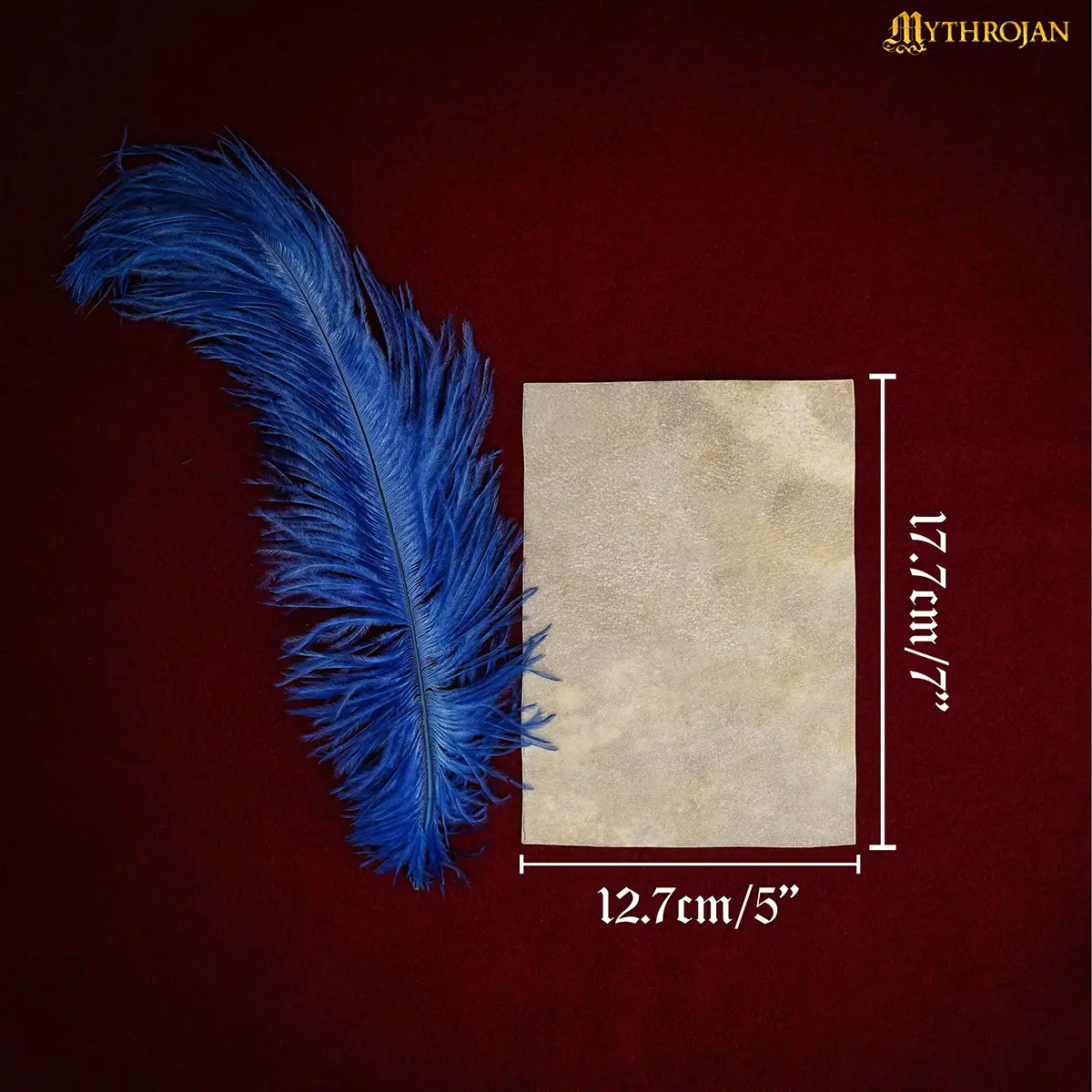 5×7 Inch Medieval Writing Paper – Antique Parchment Sheet for Scrolls, Letters & Invitations (1 Pc) - Image 2