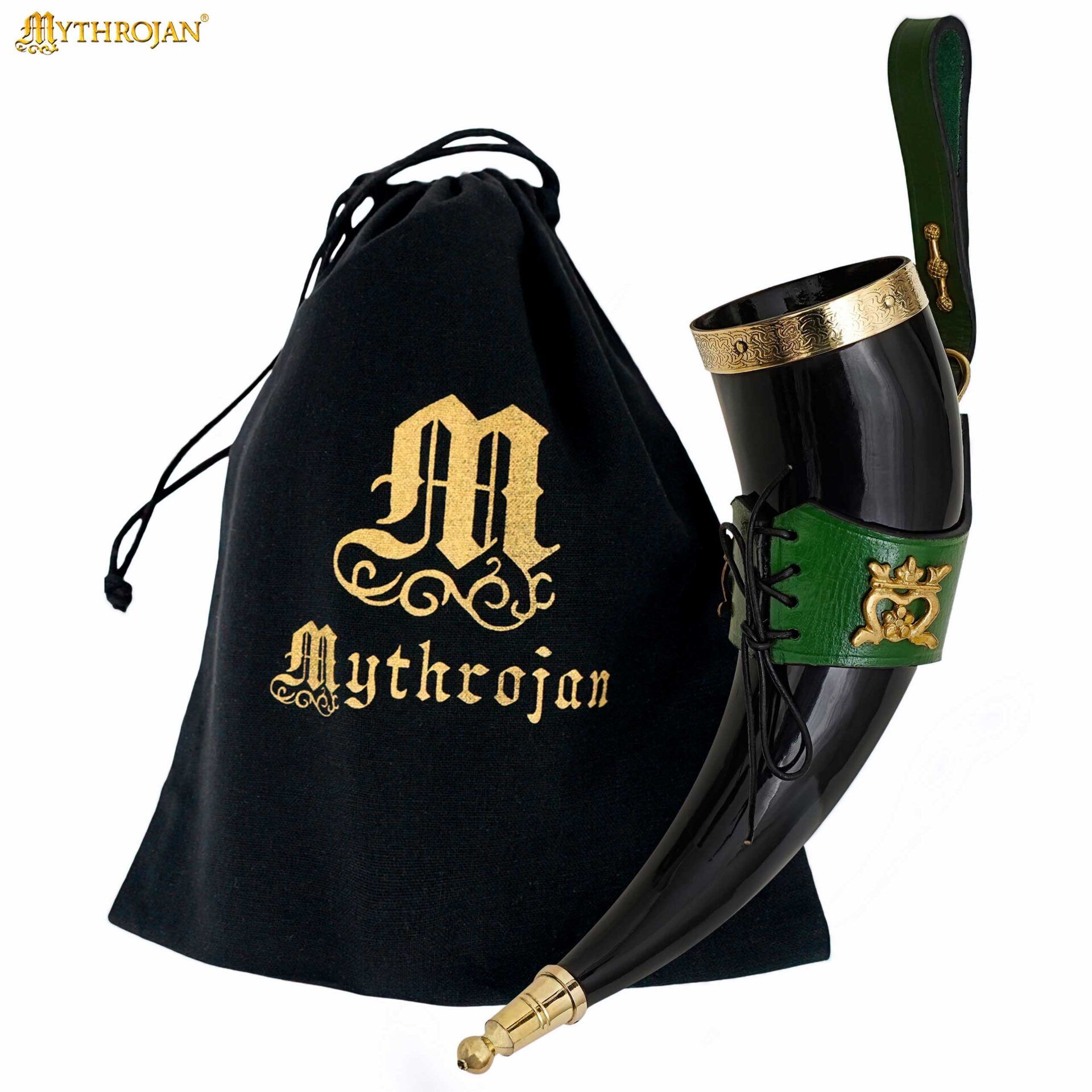 1-DSC05737+ Viking Drinking Horn