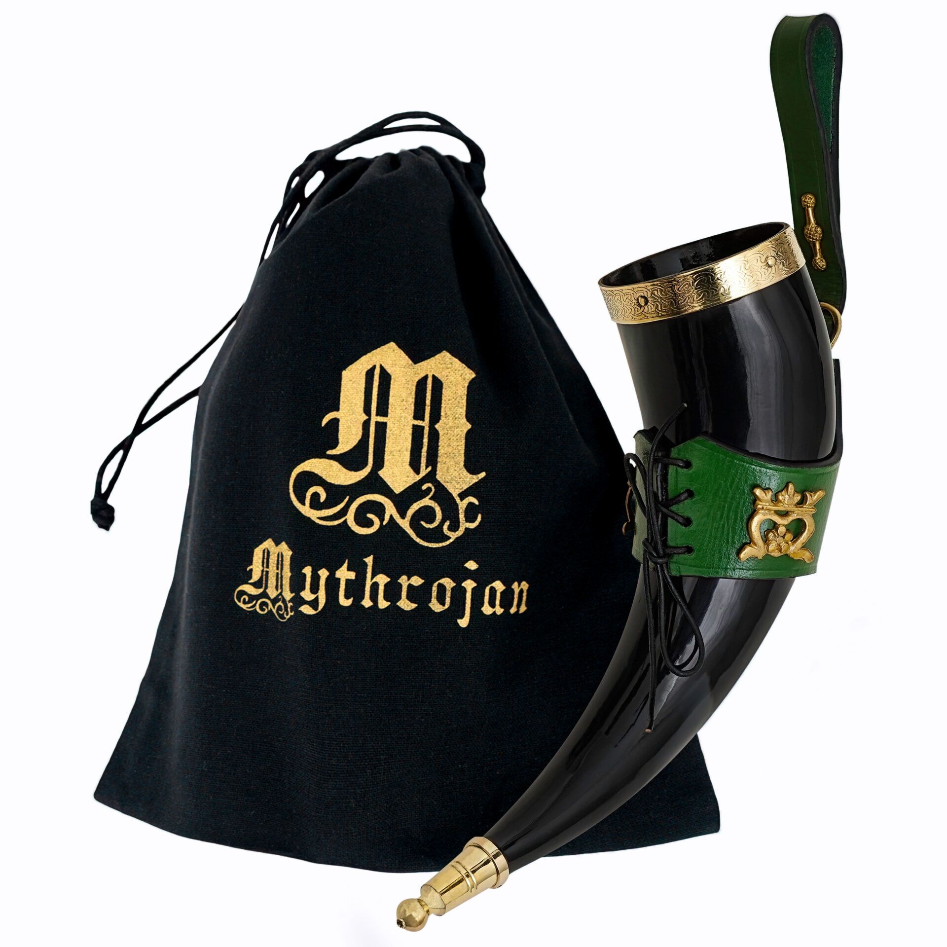 1-DSC05737+ Viking Drinking Horn