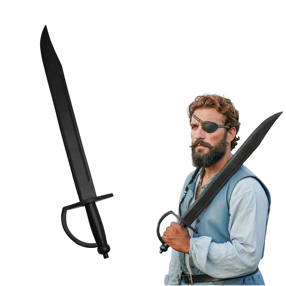 5710BK-Featured-Ai pirate cutlass sword