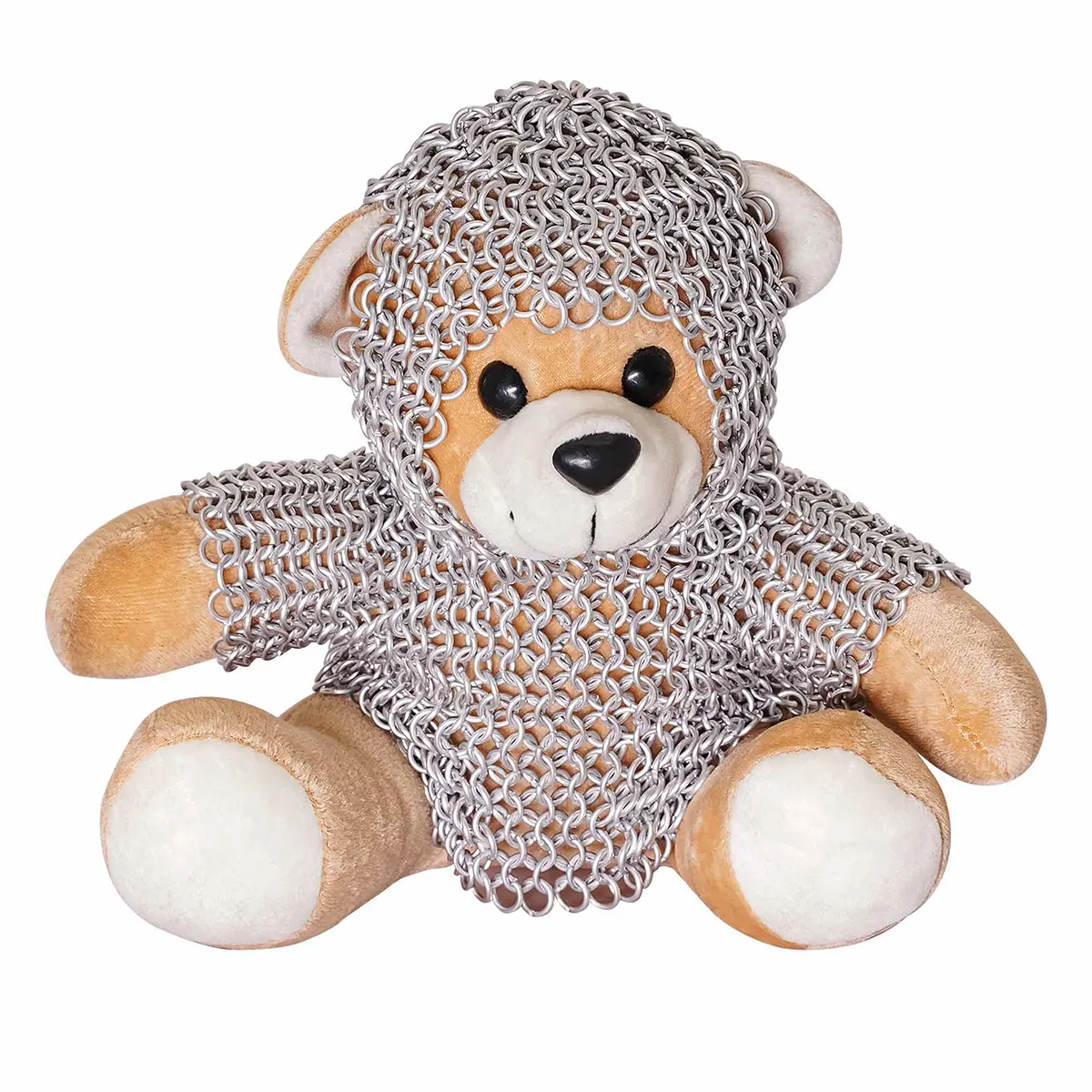 Teddy Bear with Chainmail Shirt