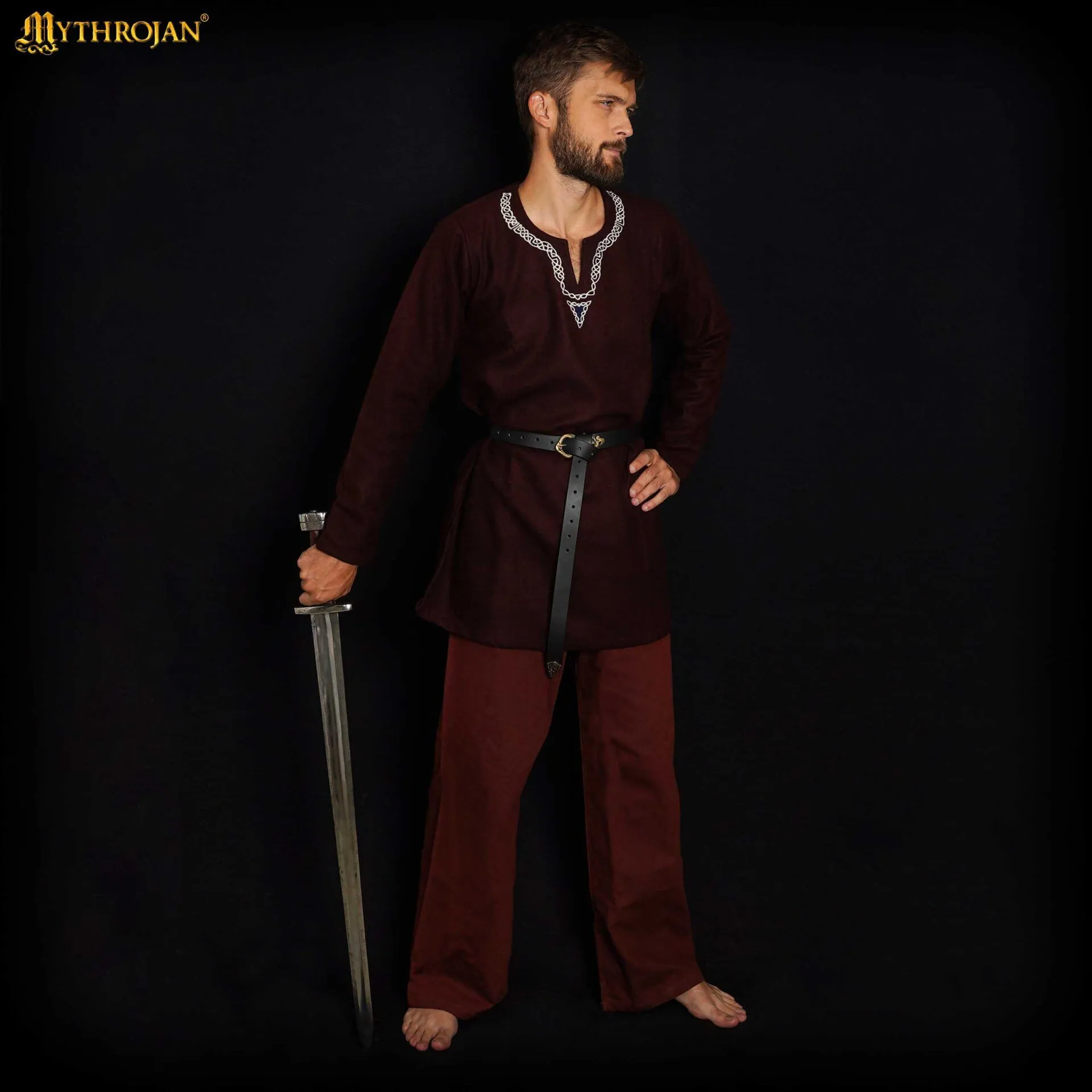 Late Medieval 15th Century Trouser-300737BR viking trousers