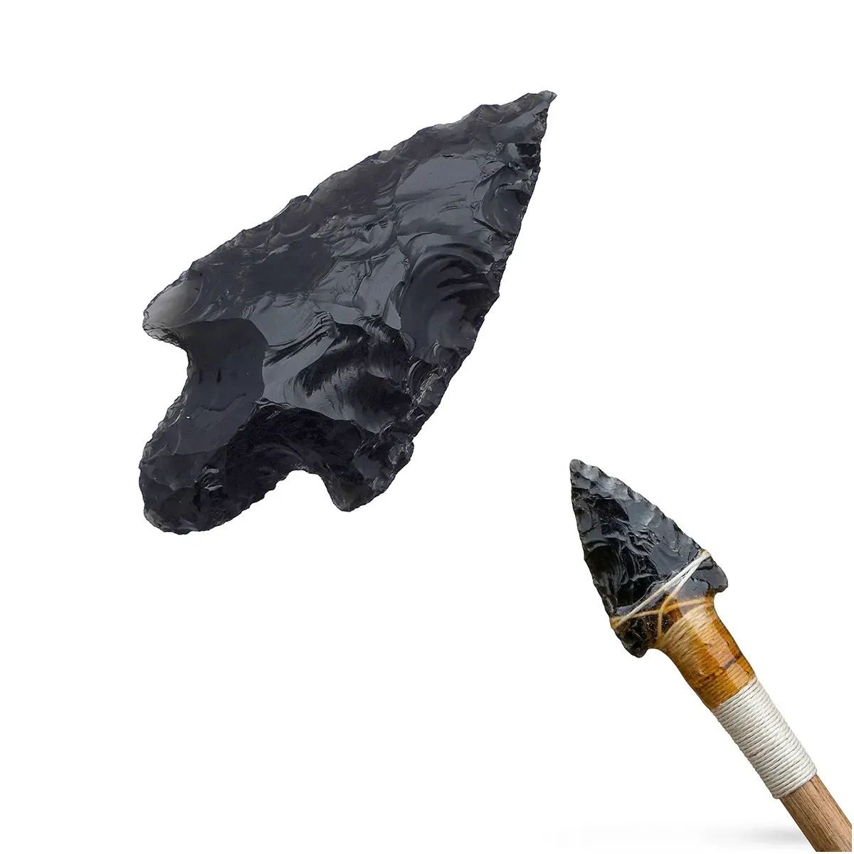 701816-Featured-Ai black obsidian arrowhead
