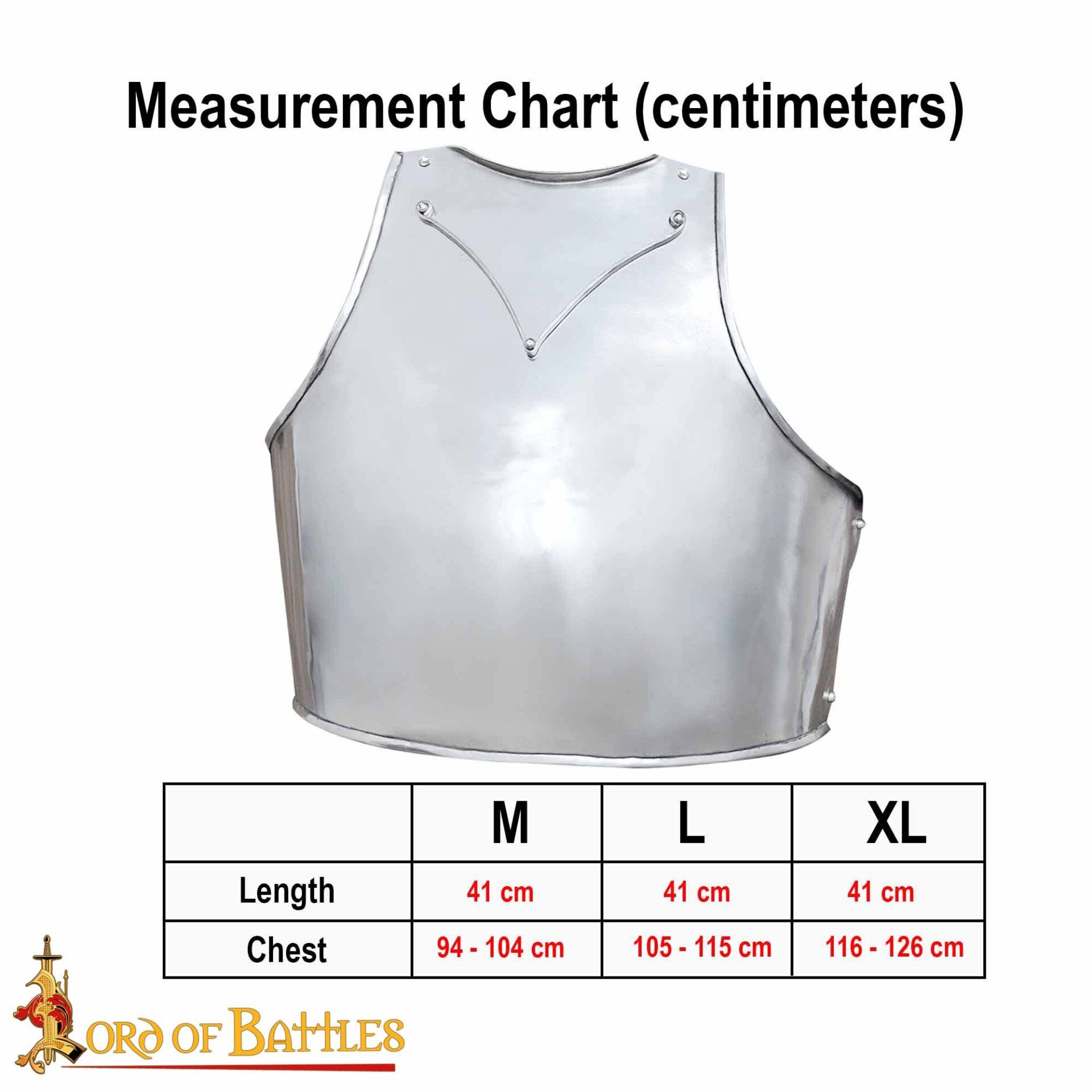 15th-Century-Steel-Breastplate-Cuirass-Armor-9104P 2 Italian Churburg Globose Breastplate