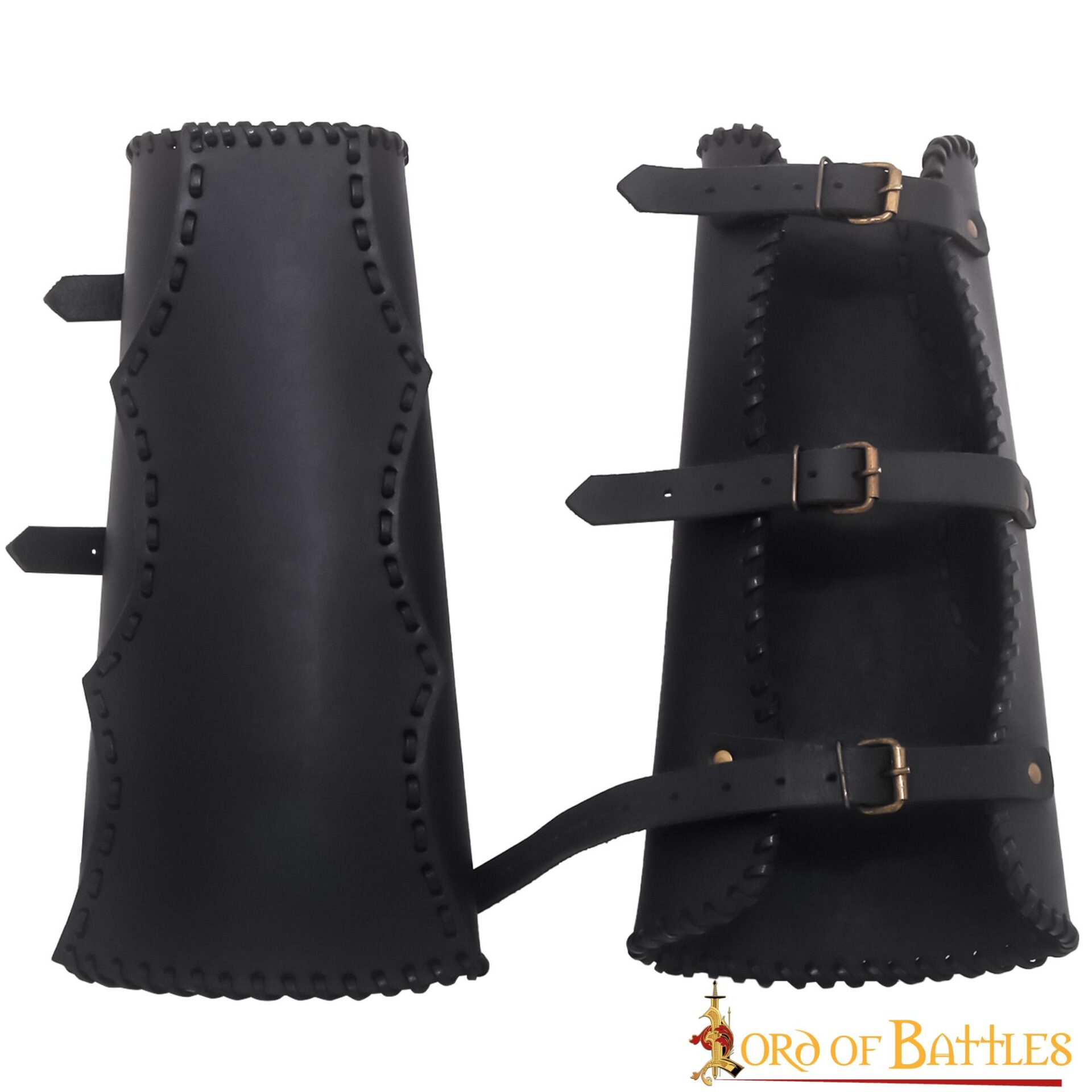Fantasy Leather Greaves Handcrafted Genuine Leathercraft Fantasy Leather Greaves Handcrafted Genuine Leathercraft