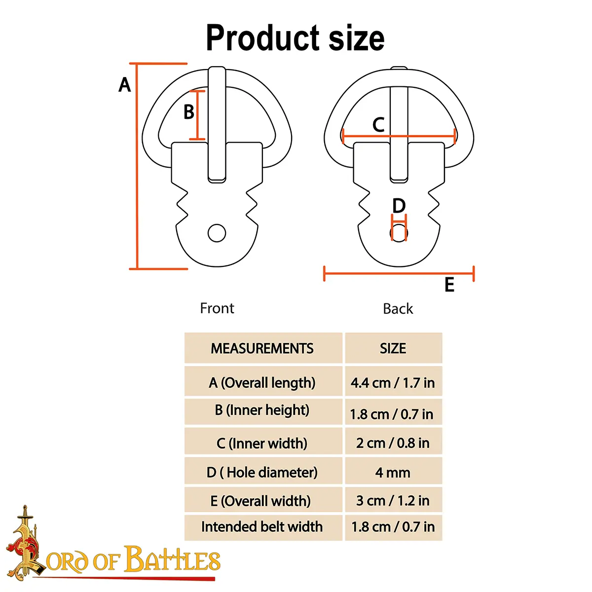 Medieval Plate Armor Buckle Set – Hand-Forged Blackened Iron (Set of 5) Medieval Plate Armor Buckle Set – Hand-Forged Blackened Iron (Set of 5) - Image 3