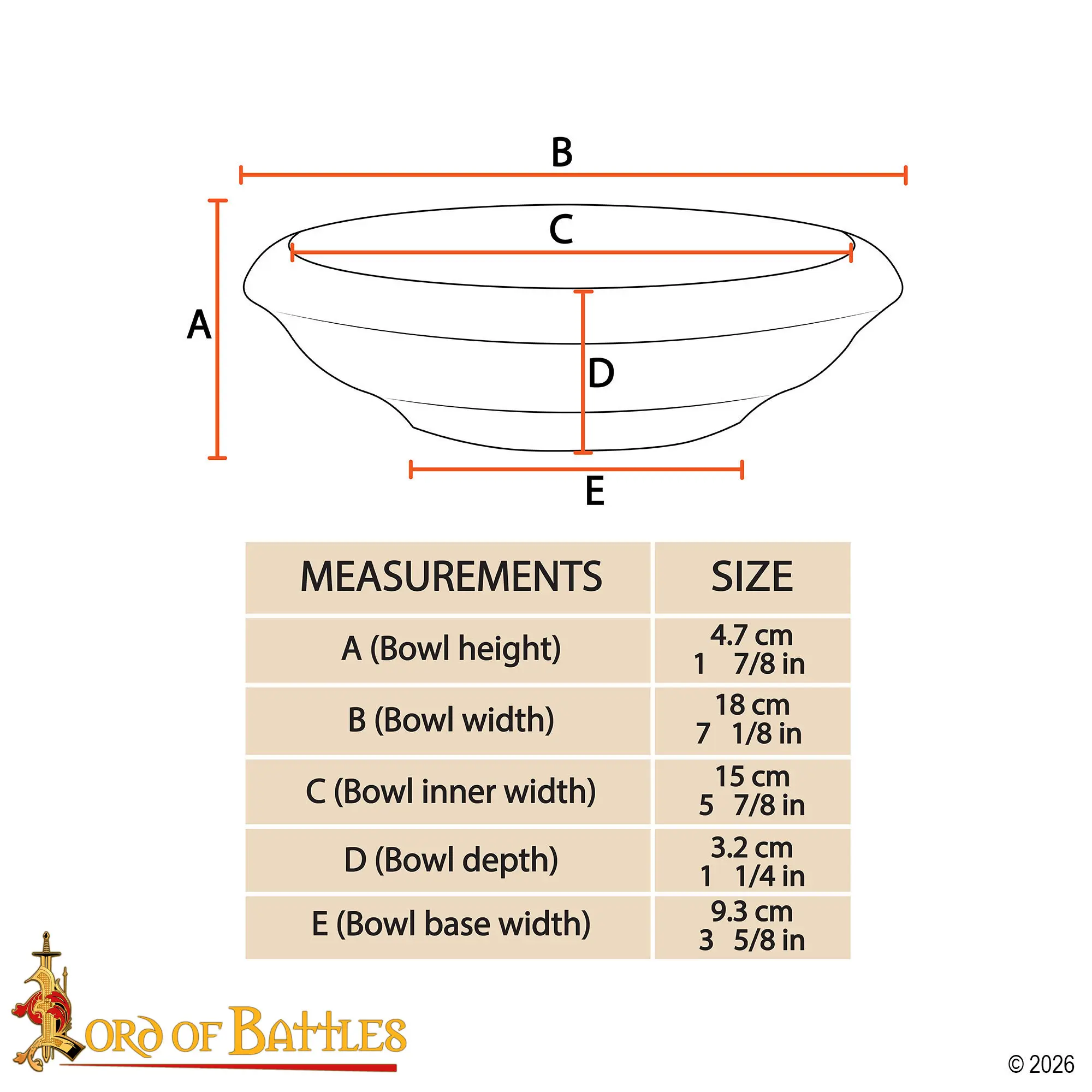 Tiered Roman Wooden Bowl - Image 3