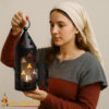 Medieval Iron Candle Lantern