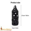 Medieval Iron Candle Lantern