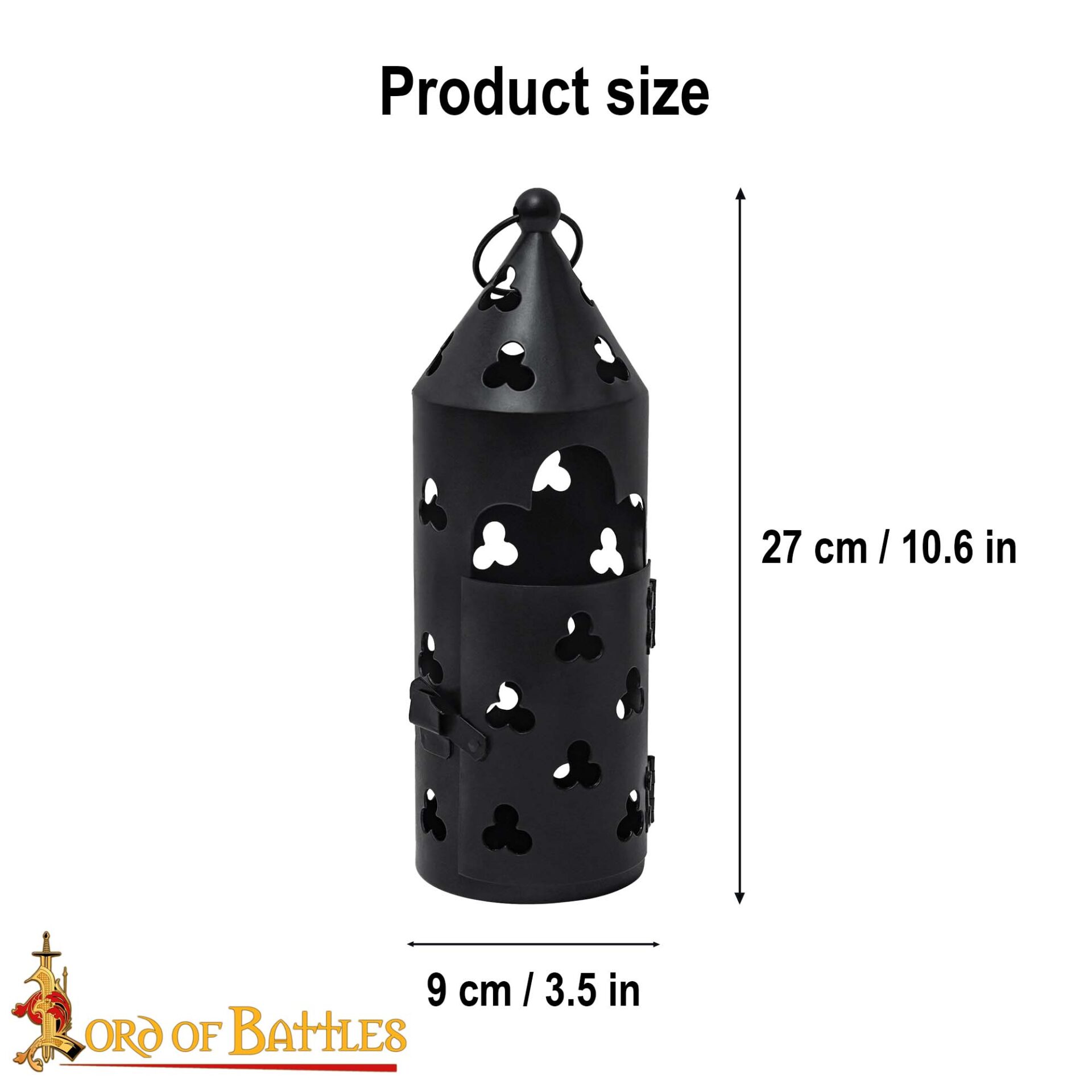 Medieval Iron Candle Lantern