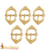 Brass Diamond Loop Buckles