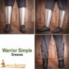 15th Century Medieval Steel Greaves Leg Armor for Reenactment-9506 6 Medieval Simple Greaves,larp armor
