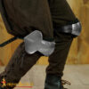 15th Century Medieval Steel Knee Cops Plate Armor for Reenactment-9576P-18 4 Medieval Steel Poleyns