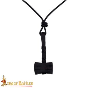 Iron Hand Forged Thor’s Hammer Mjölnir Pendant Gifting Accessory