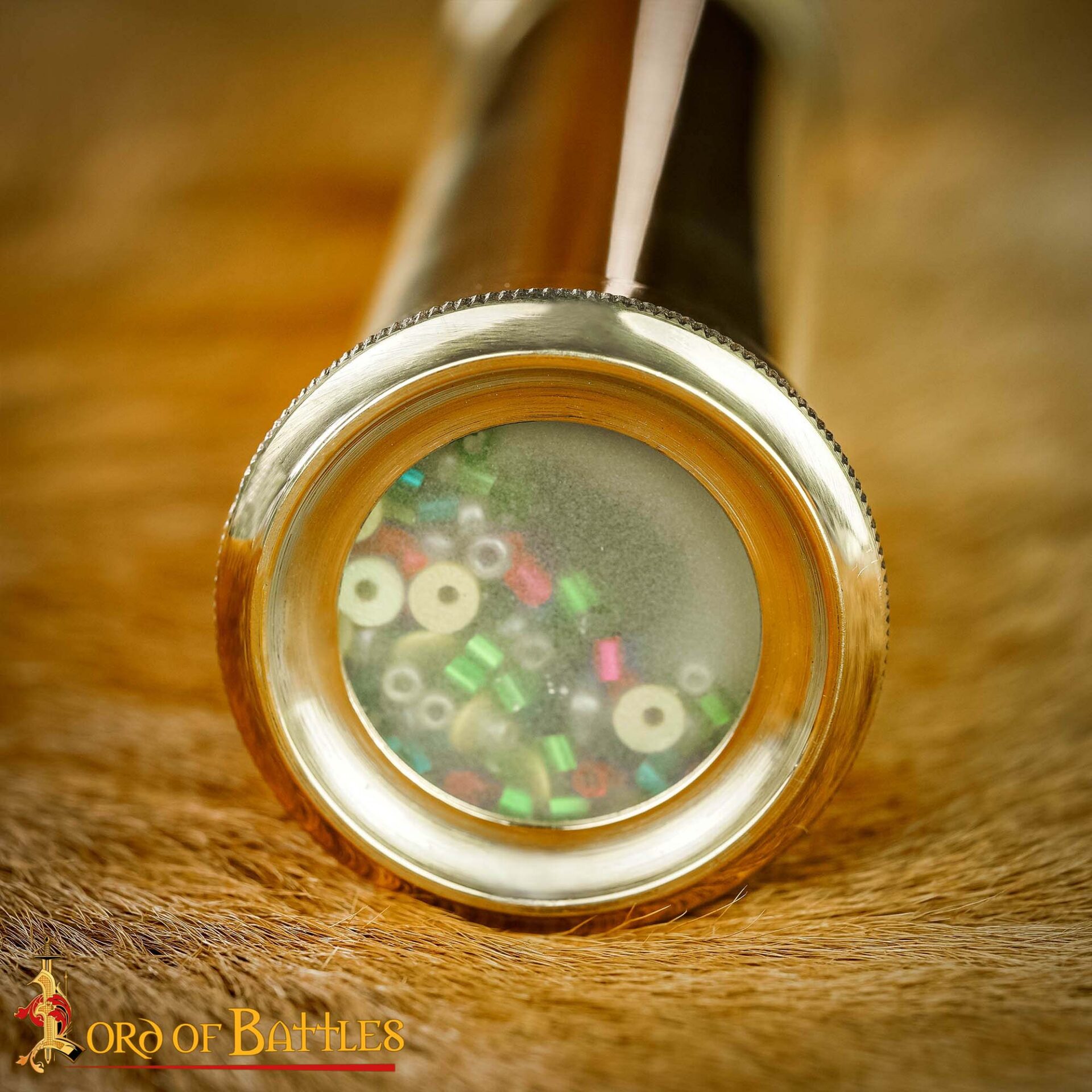 Handcrafted Brass Kaleidoscope – Vintage Optical Home décor Handcrafted Brass Kaleidoscope