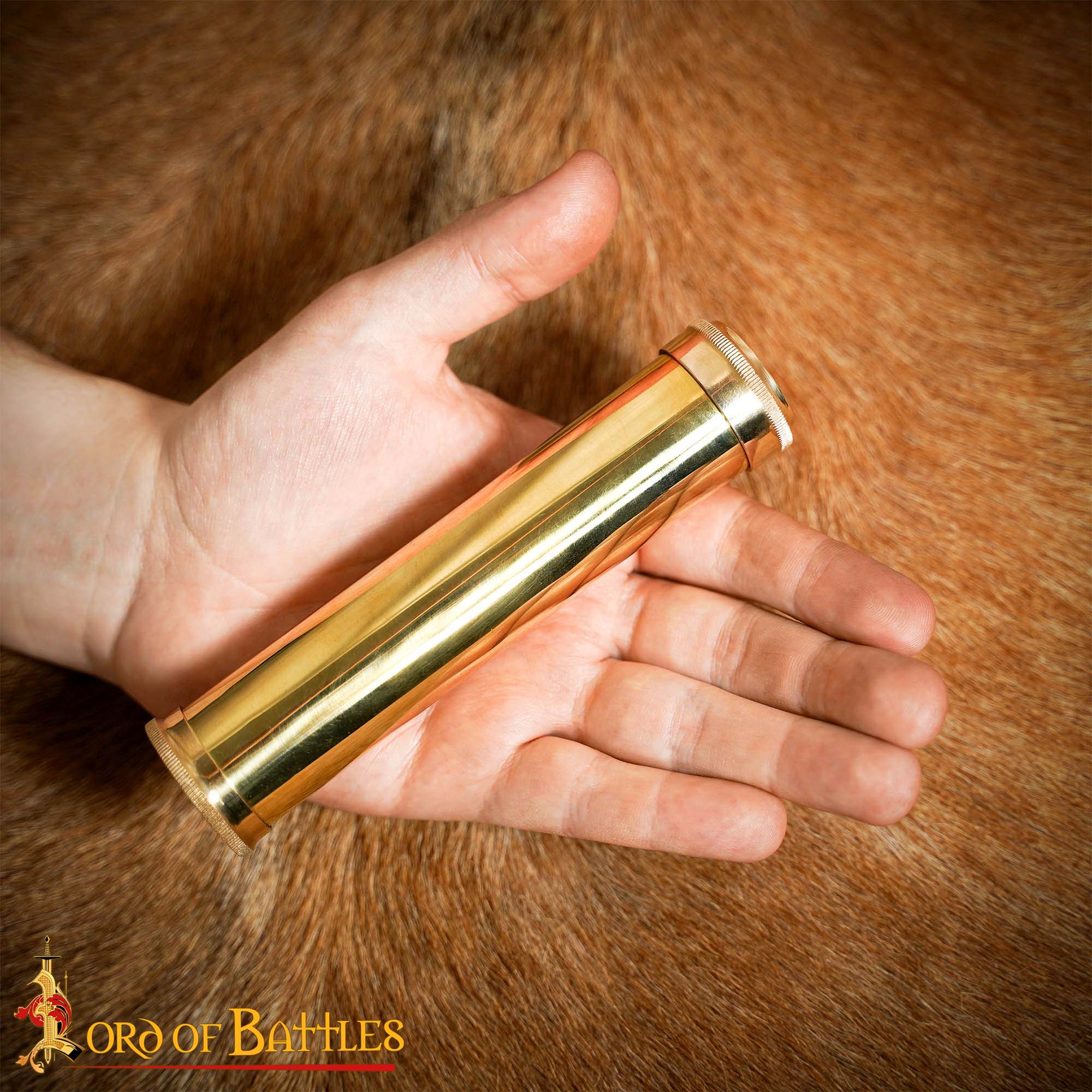 Handcrafted Brass Kaleidoscope – Vintage Optical Home décor Handcrafted Brass Kaleidoscope